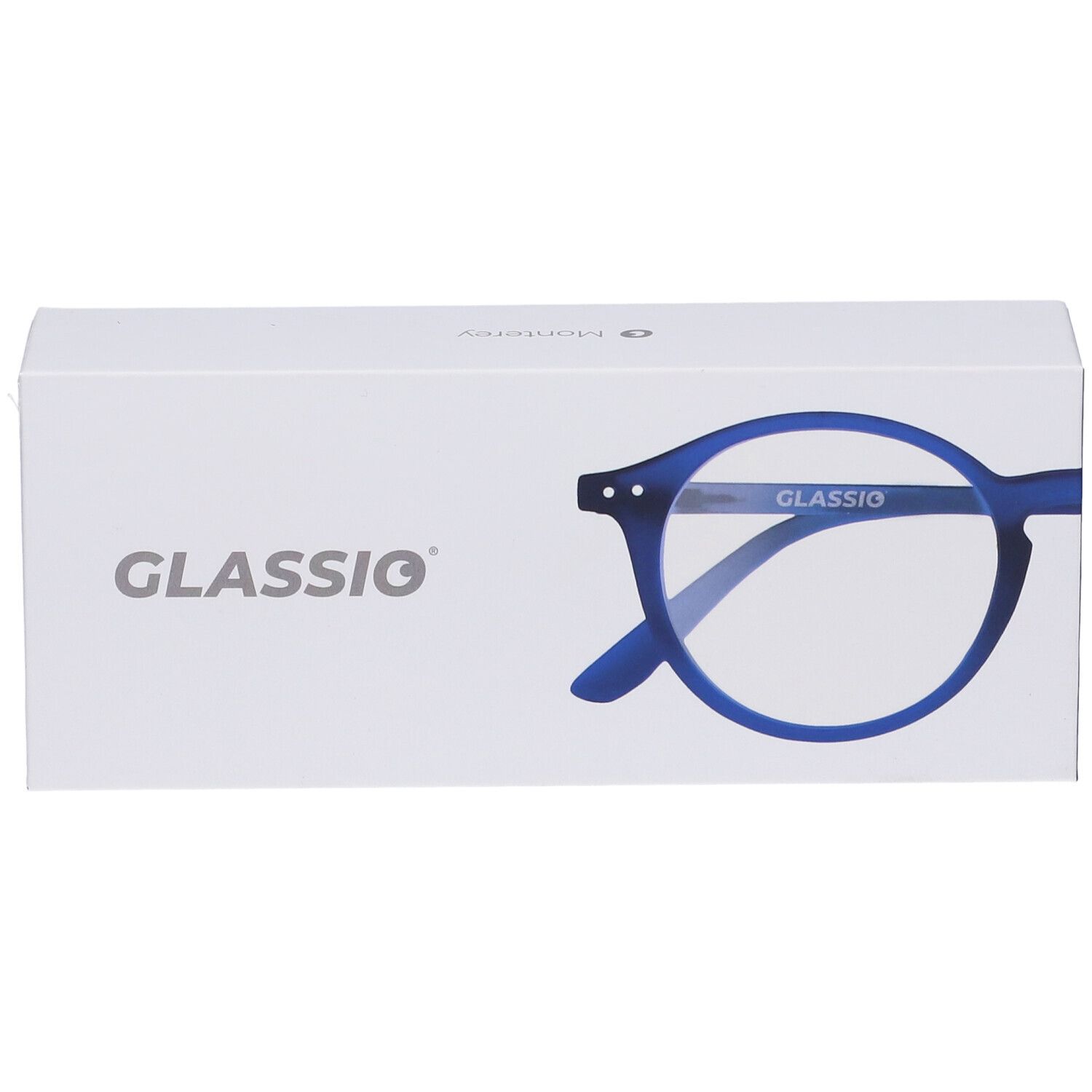 Occhiali da Lettura Glassio Monterey Colore Blu Scuro Gradazione +1,0