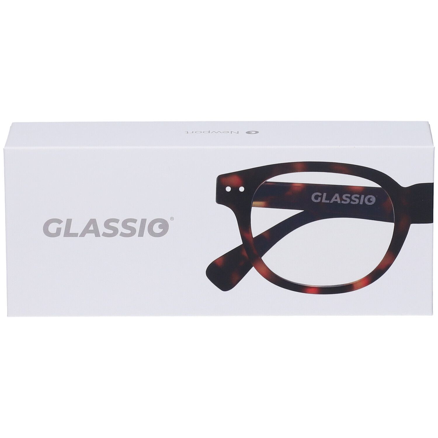 Occhiali da Lettura Glassio Newport Colore Tortoise Gradazione +1,5
