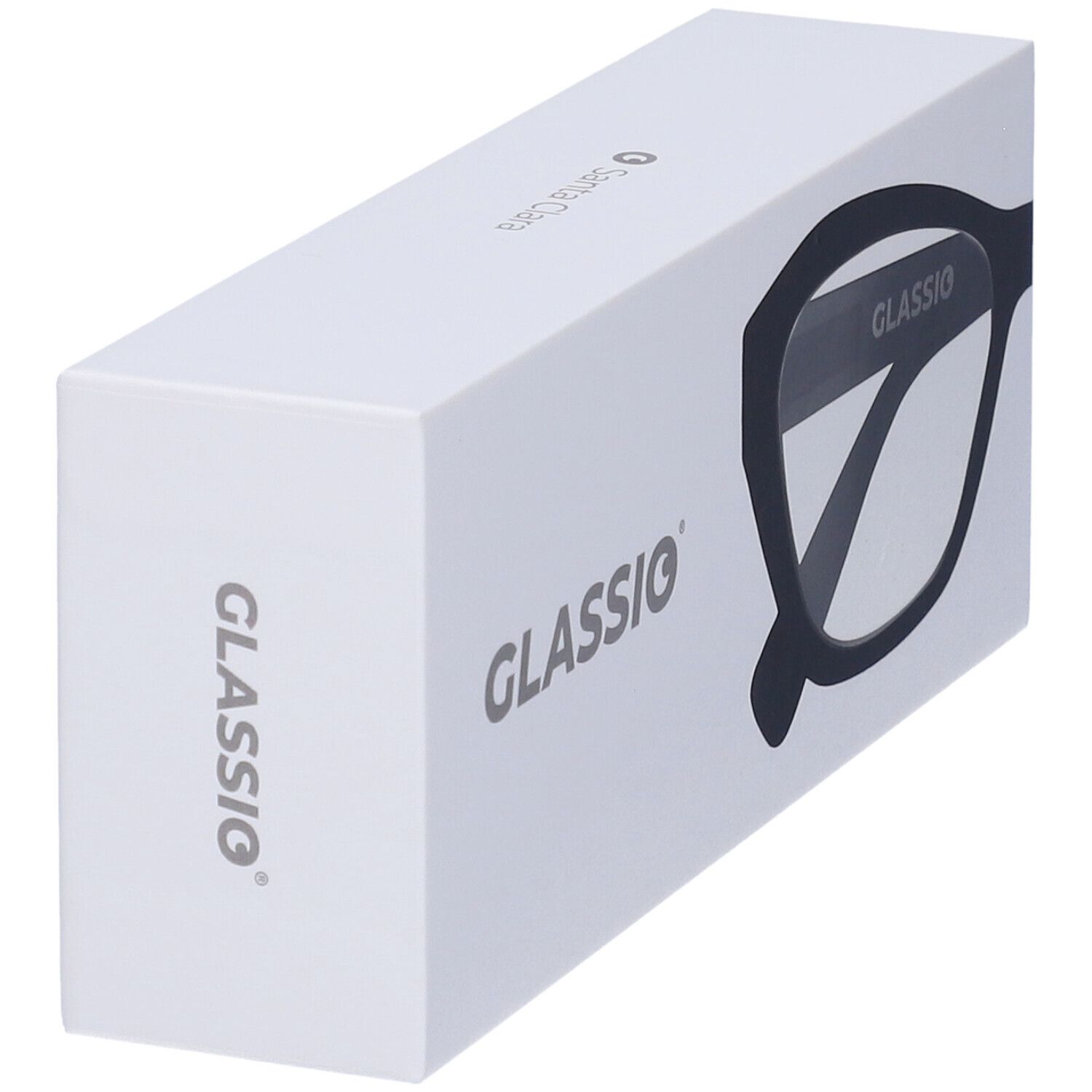 Occhiali da Lettura Glassio Santa Clara Colore Nero Gradazione +1,0