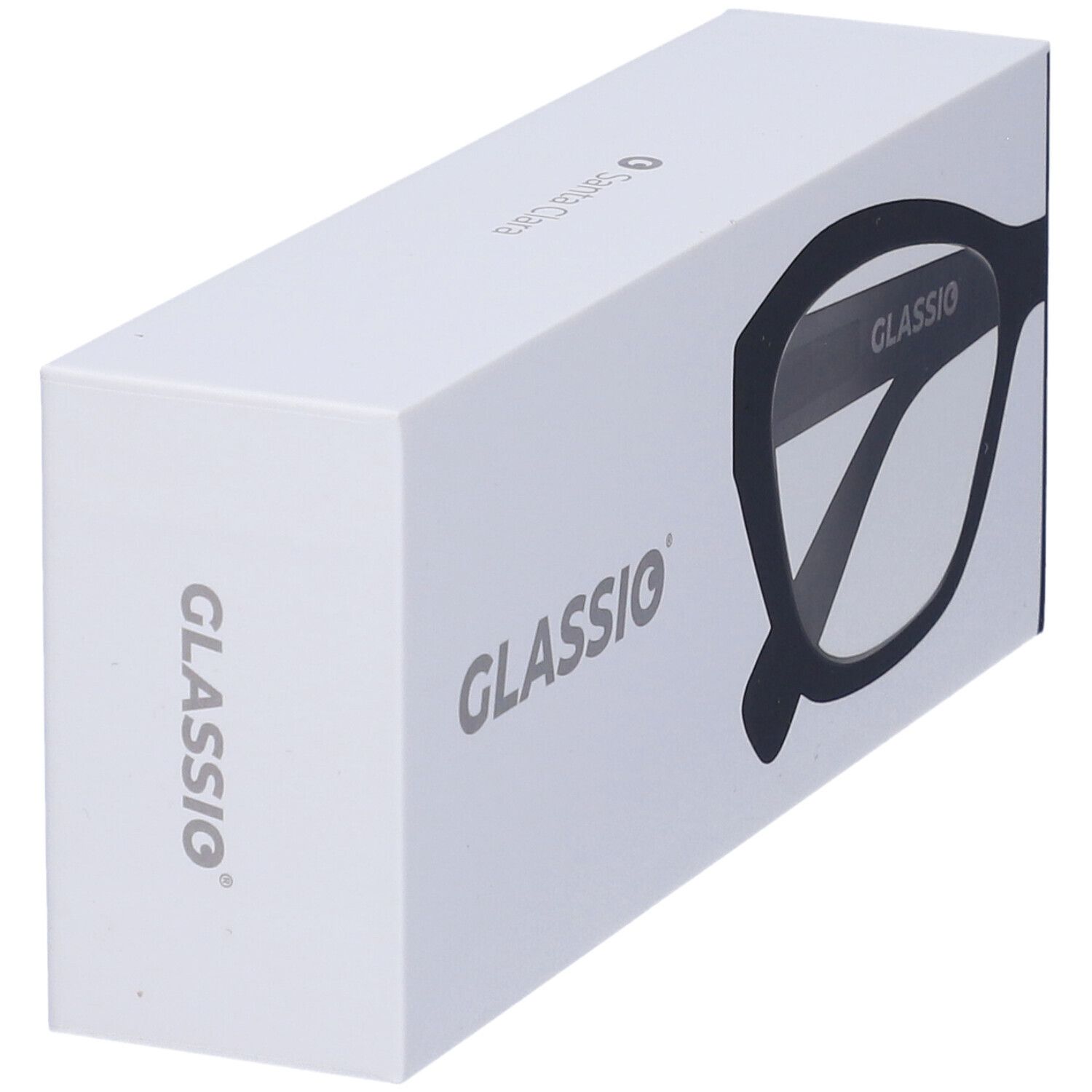 Occhiali da Lettura Glassio Santa Clara Colore Nero Gradazione +3,0