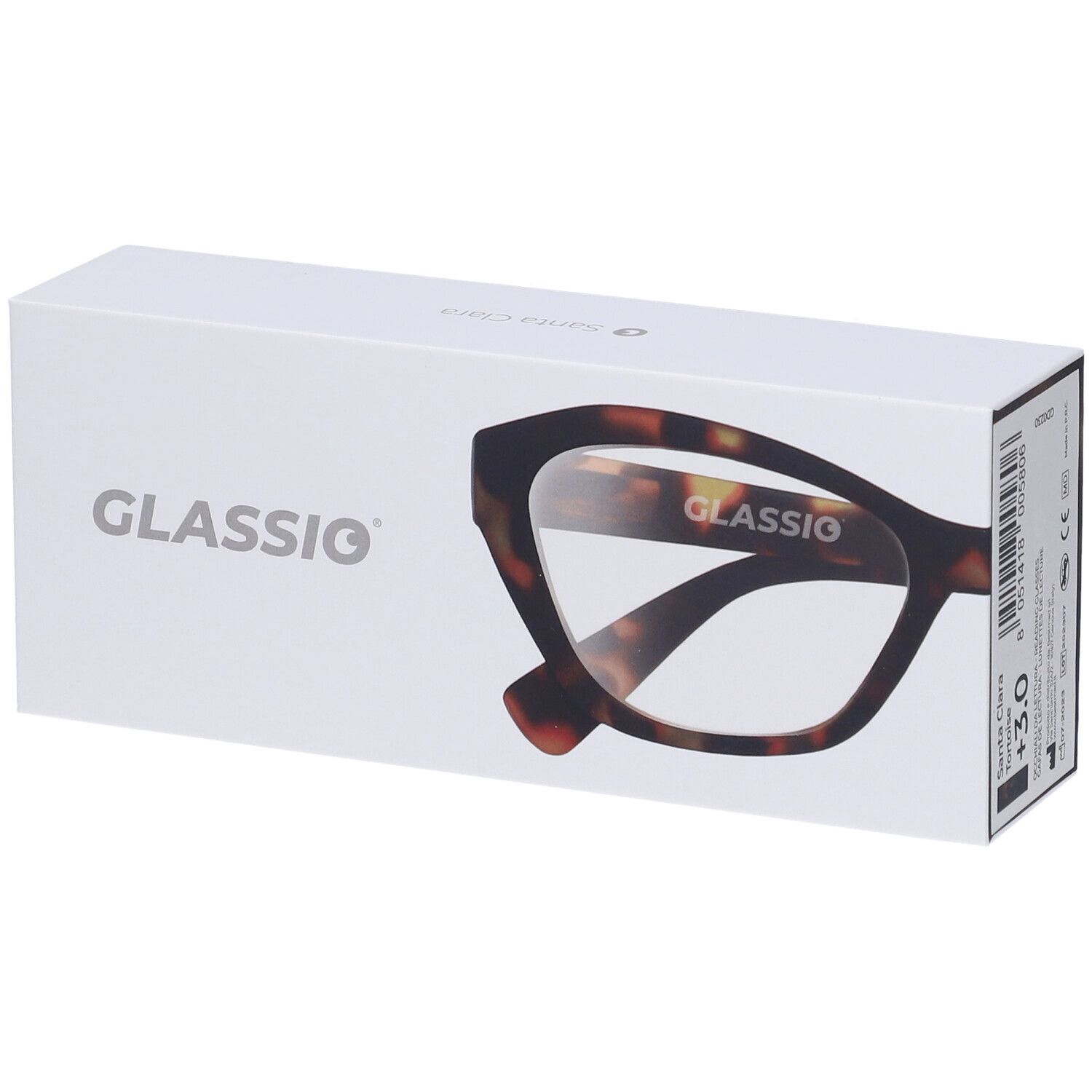 Occhiali da Lettura Glassio Santa Clara Colore Tortoise Gradazione +3,0