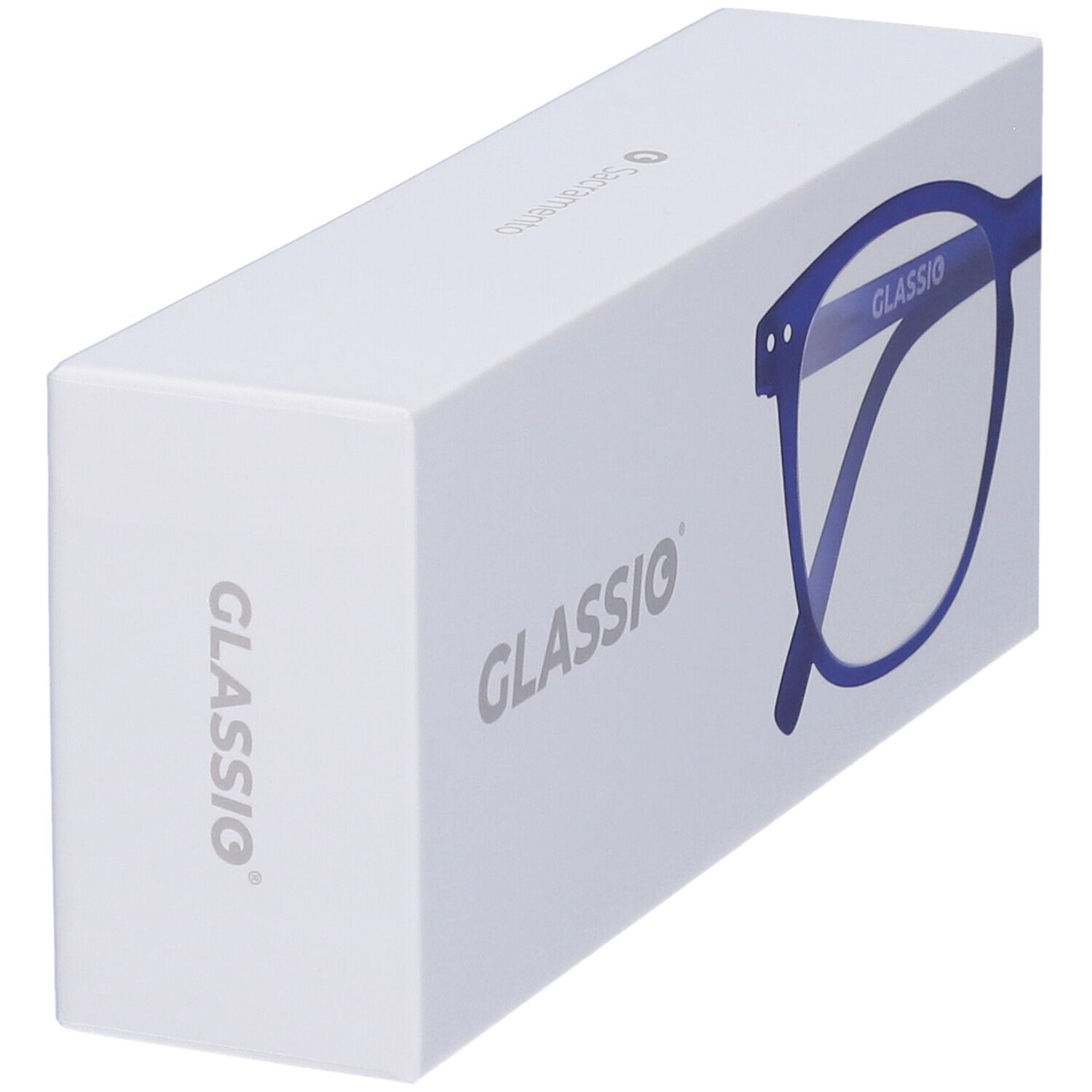 Occhiali da Lettura Glassio Sacramento Colore Blu Scuro Gradazione +2,5