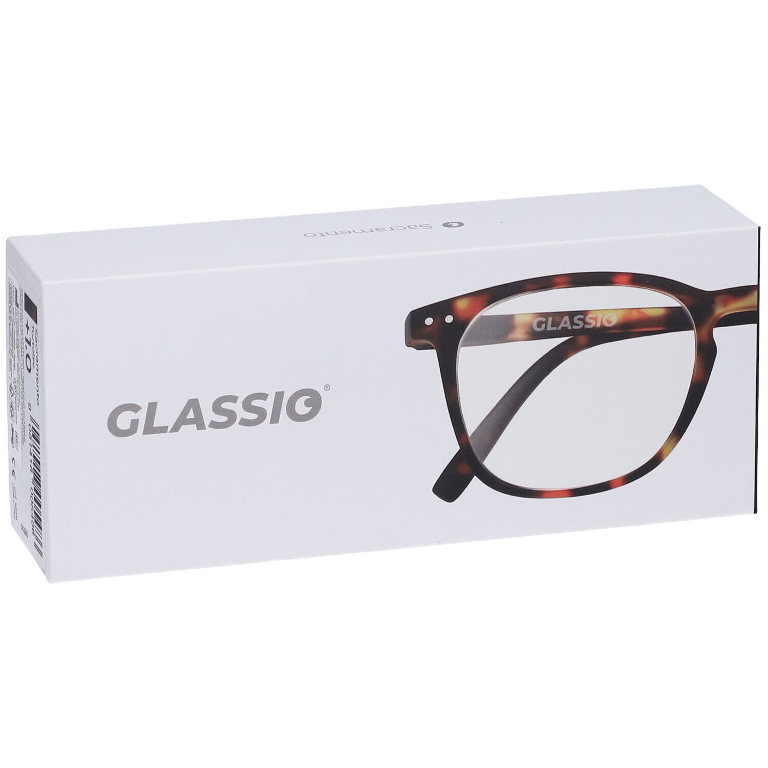 Occhiali da Lettura Glassio Sacramento Colore Tortoise Gradazione +1,0