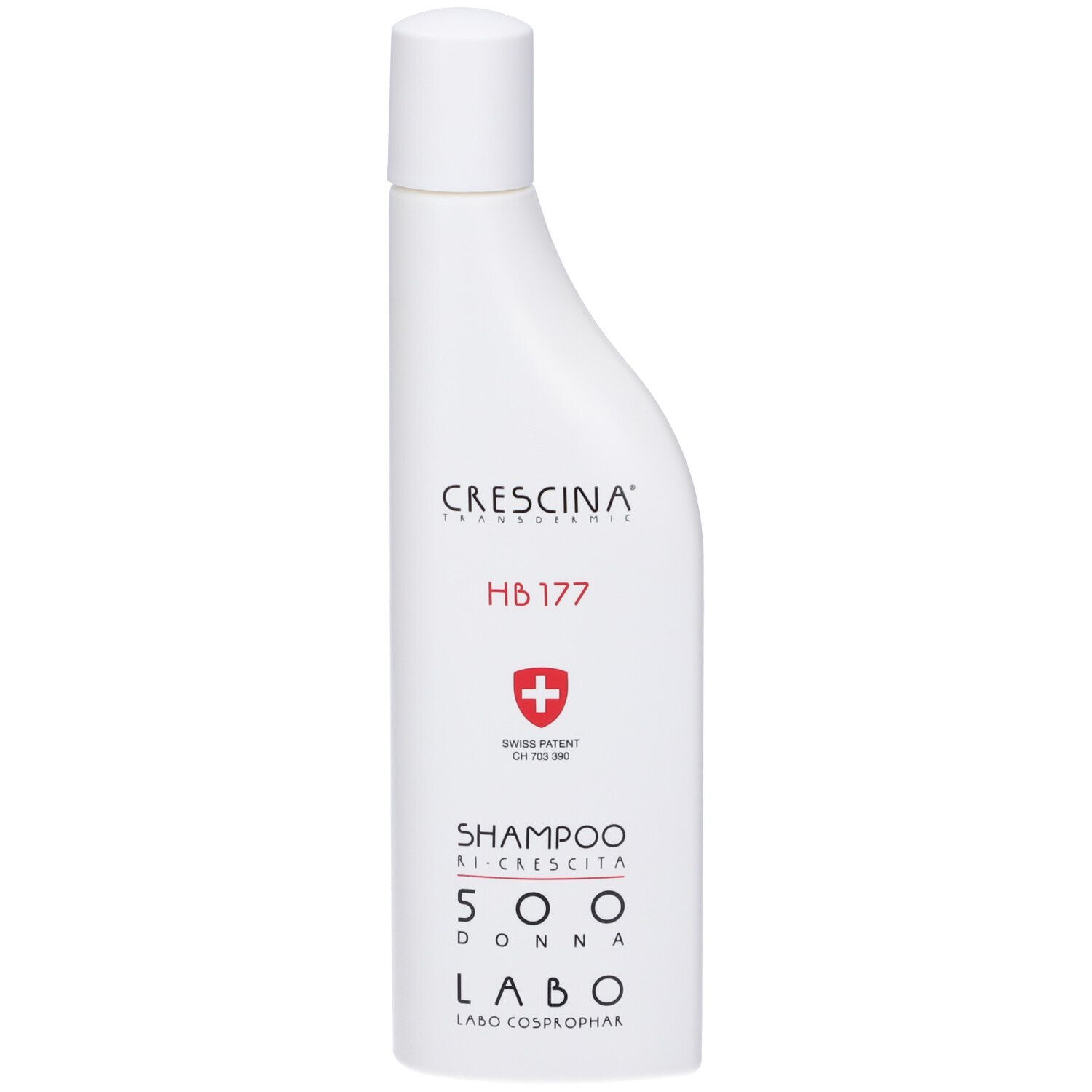 Labo Crescina Shampoo Ri-Crescita HB 177 Formula 500 Donna