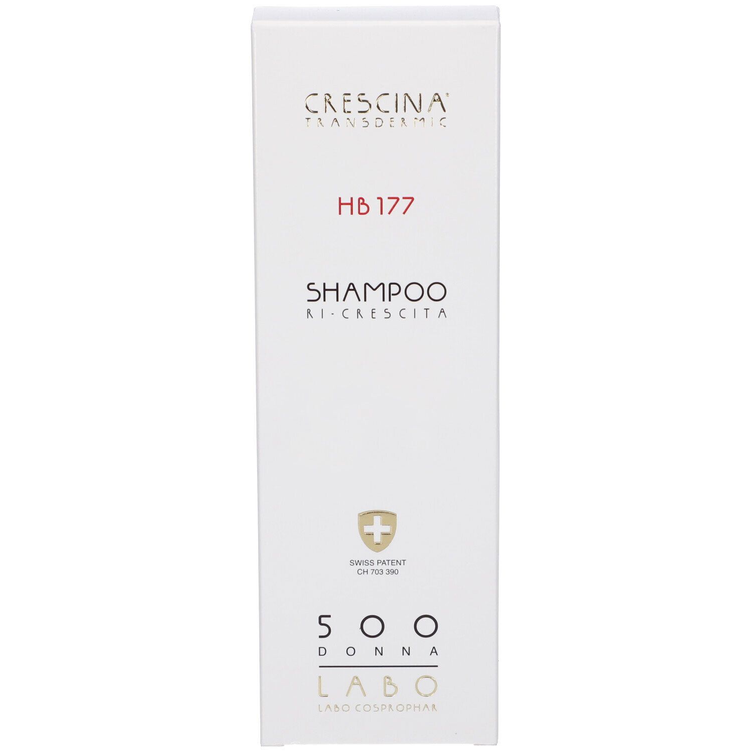 Labo Crescina Shampoo Ri-Crescita HB 177 Formula 500 Donna