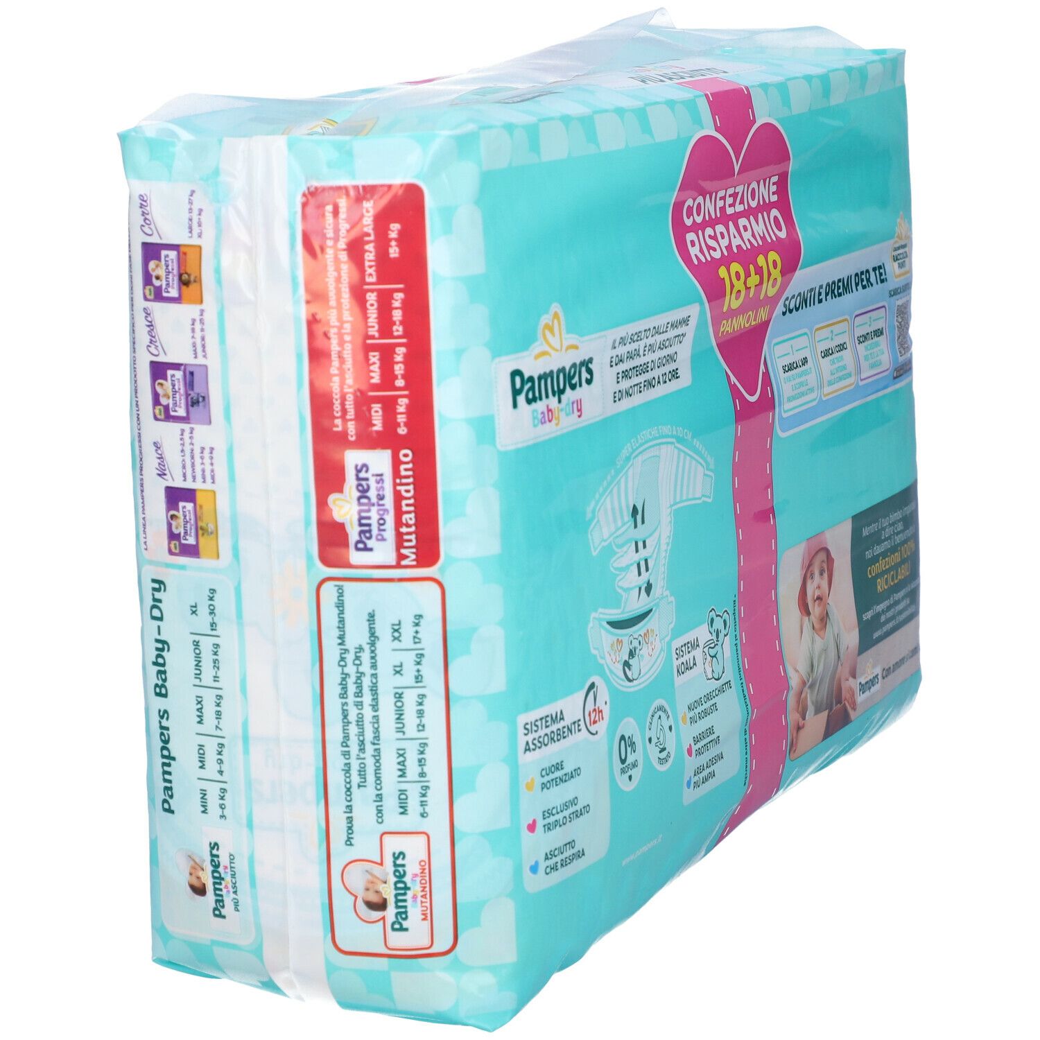 Pampers Baby Dry 4 Maxi 7-18kg
