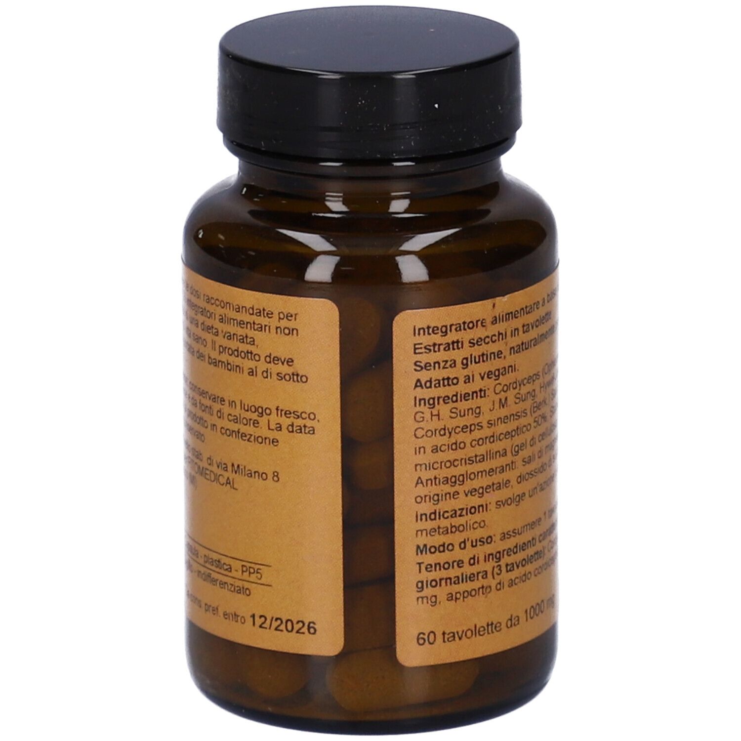 Cordyceps Estratto Secco 60 Tavolette