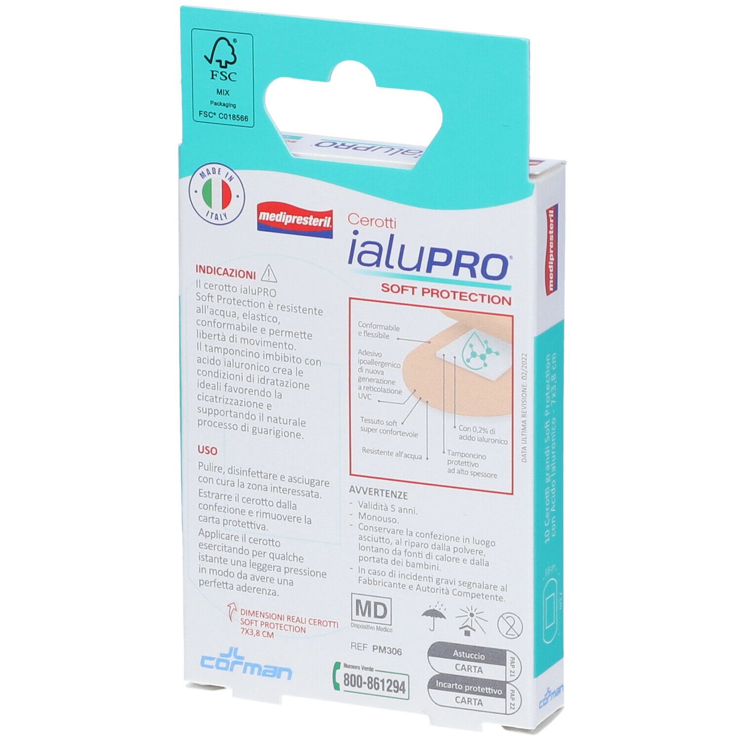 Medipresteril Cerotti Ialupro Soft Protection Super 7X3,8Cm