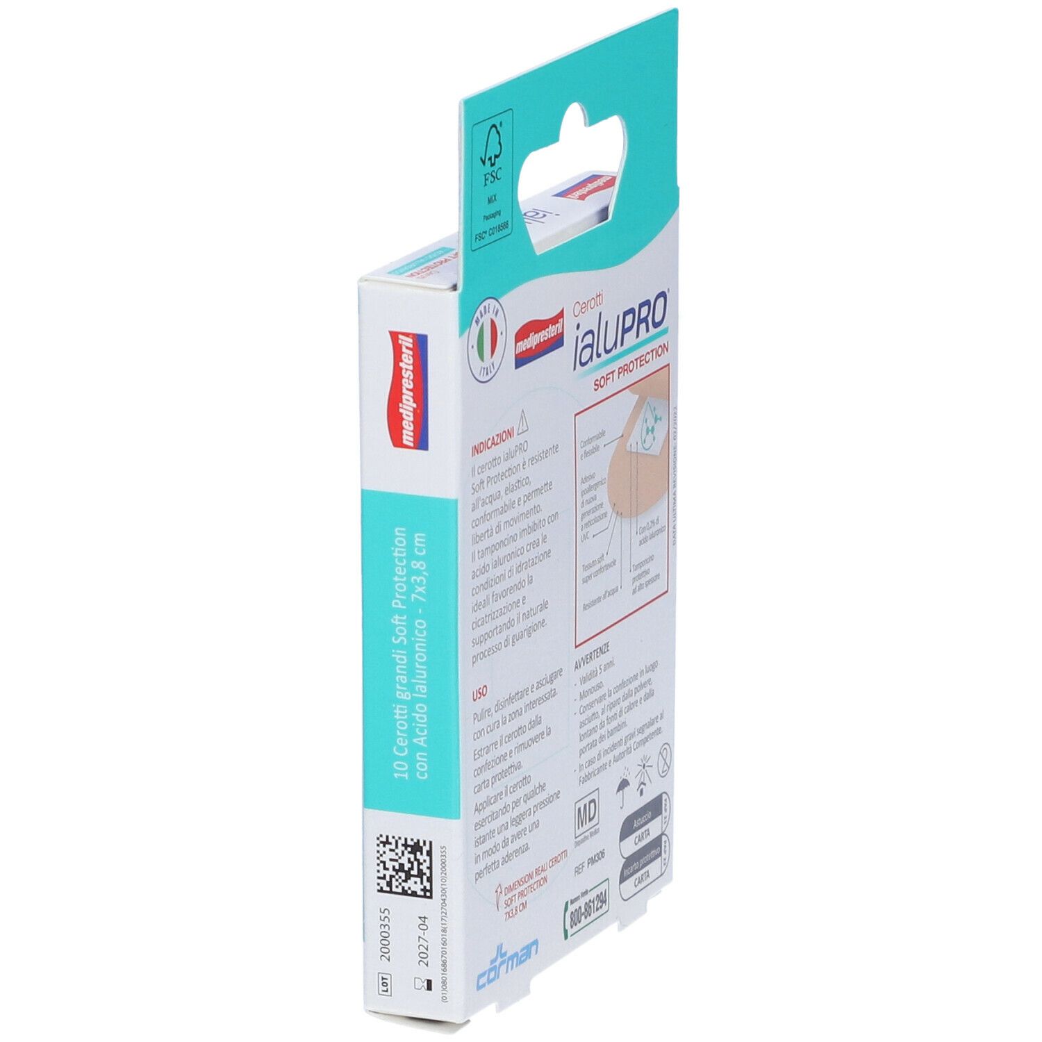 Medipresteril Cerotti Ialupro Soft Protection Super 7X3,8Cm