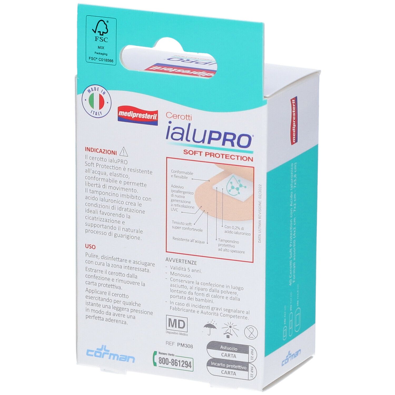 Medipresteril Cerotti Ialupro Soft Proteciont 3 Formati Assortiti