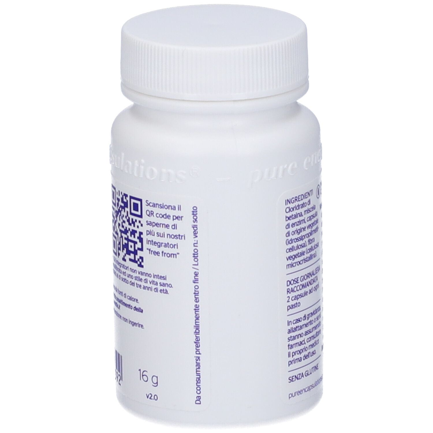 Pure Encapsulations Enzimi Digestivi Ultra 30 Capsule