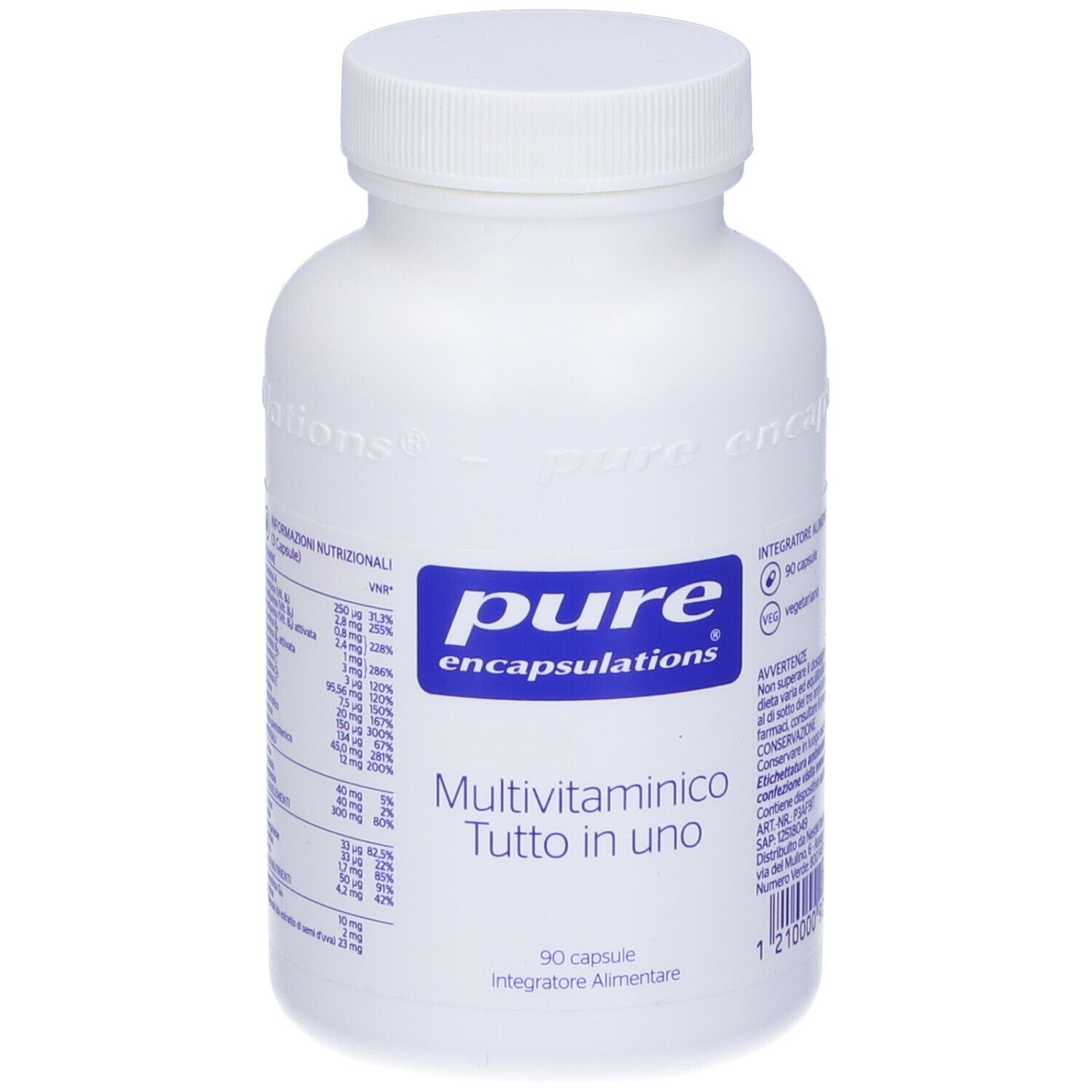 Pure Encapsulations Multivitaminico Tutto In Uno 90 Capsule