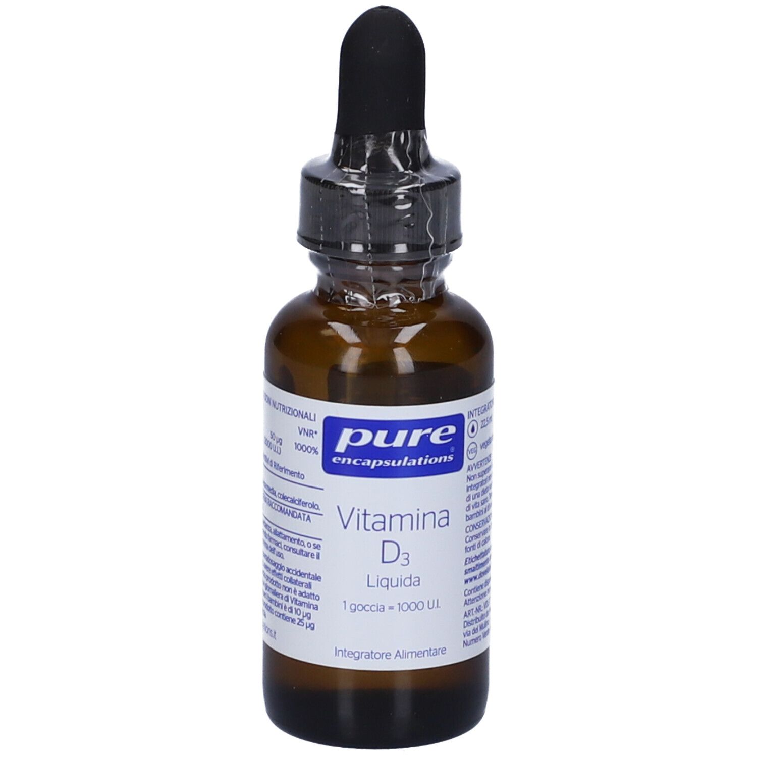 Pure Encapsulations Vitamina D3 Liquida 22,5 Ml