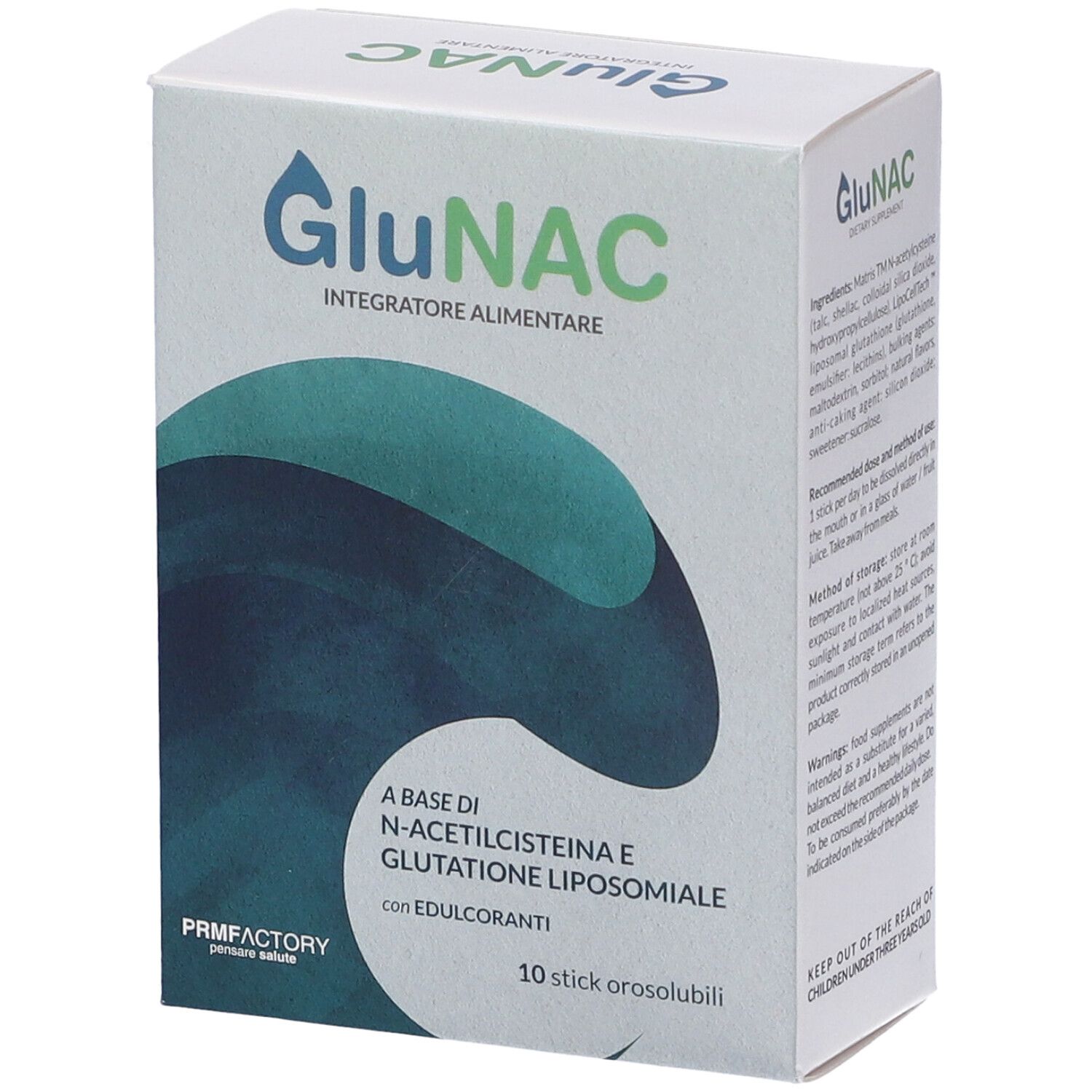 Glunac 10 Stick Orosolubili