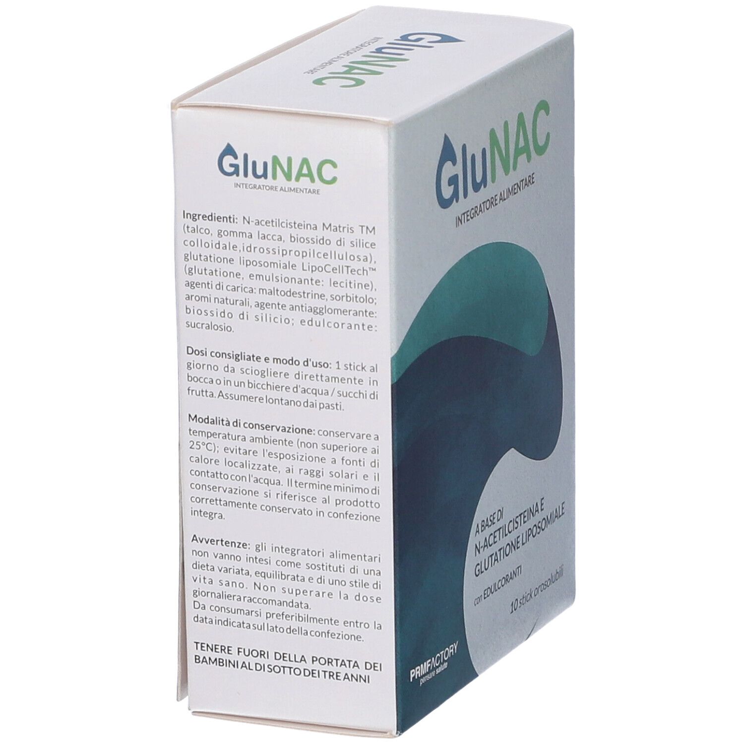 Glunac 10 Stick Orosolubili
