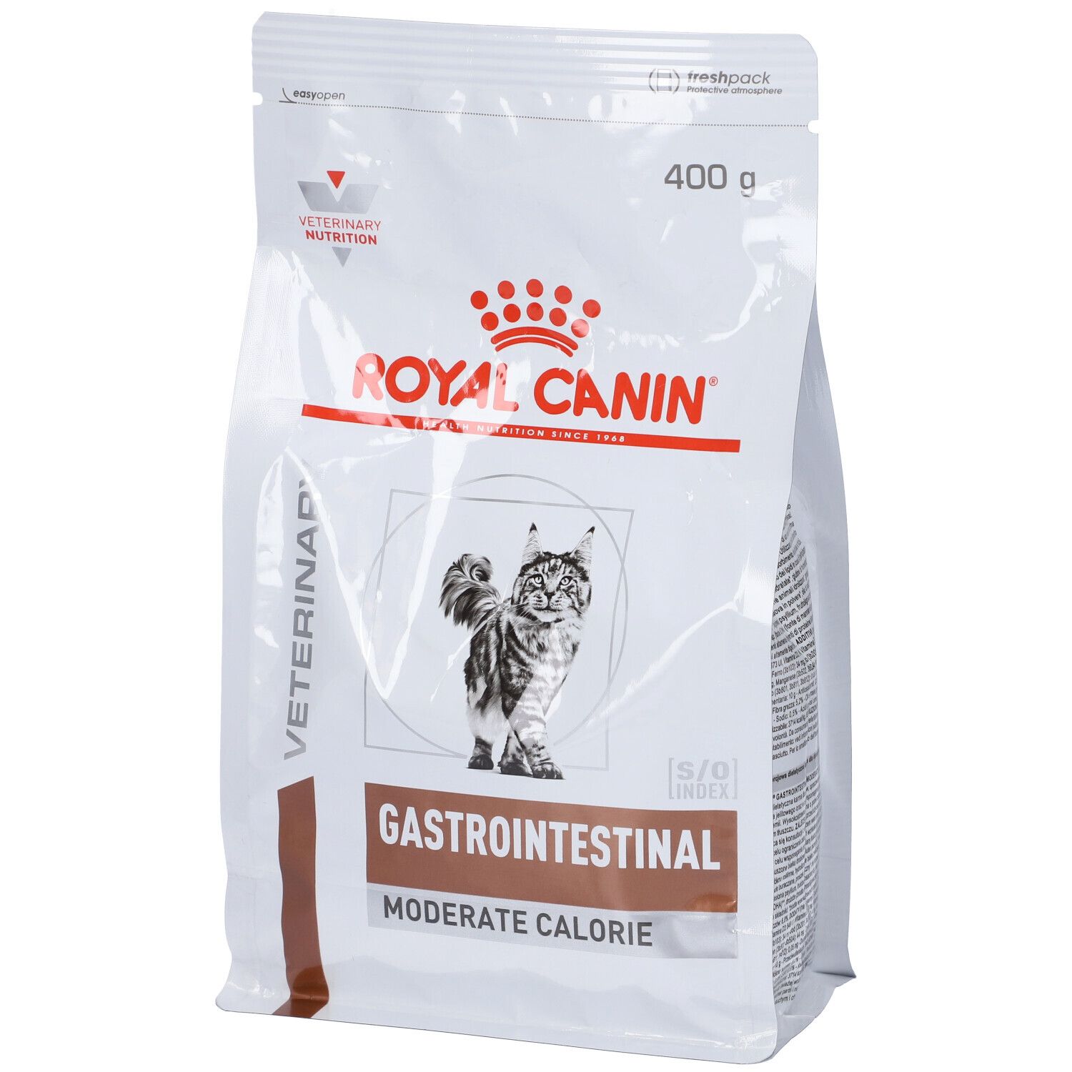 Veterinary Health Nutrition Cat Gastrointestinal Moderate Calorie 400 G