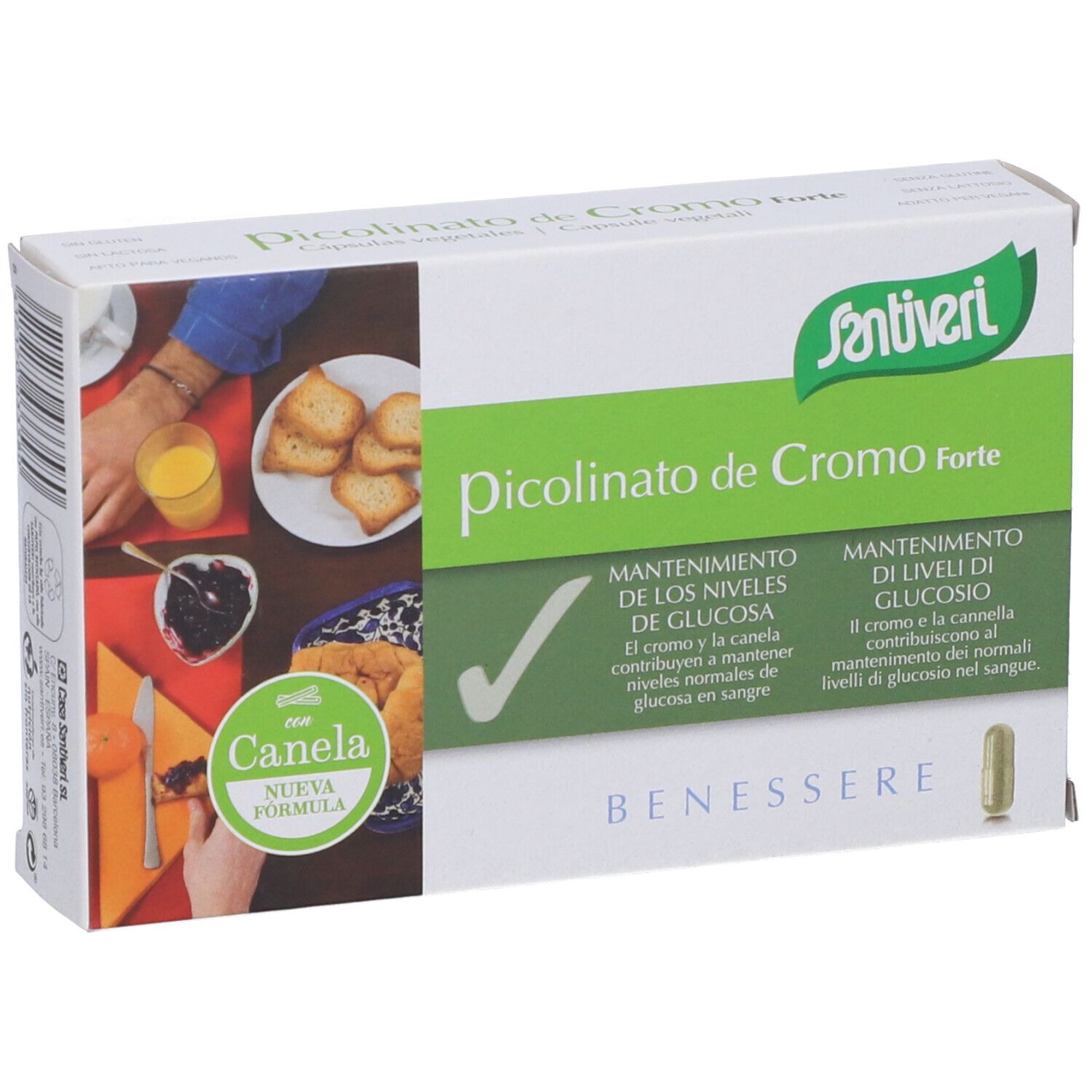Picolinato Di Cromo Forte 40 Capsule