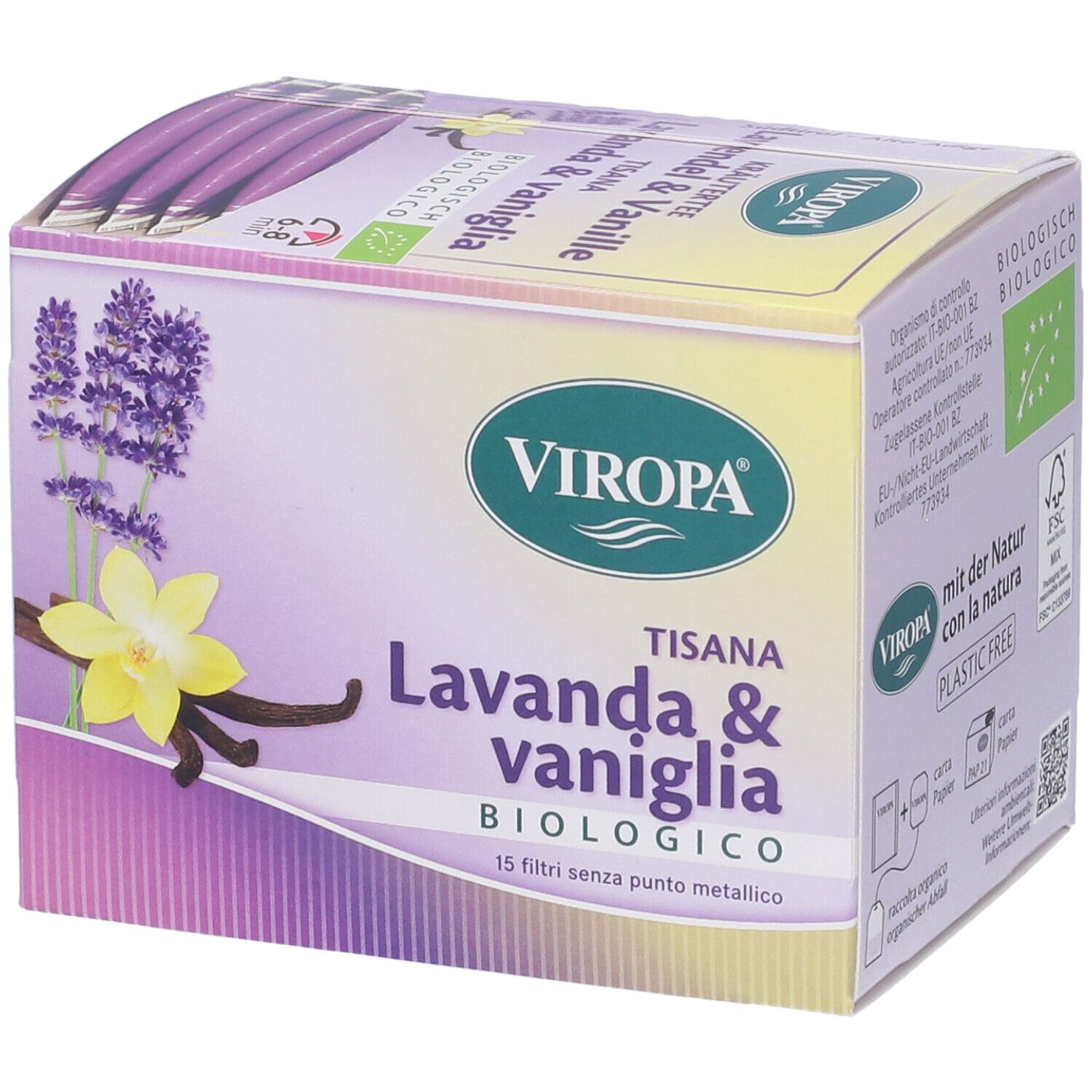 Viropa Tisana Lavanda&Vaniglia Biologico Filtri