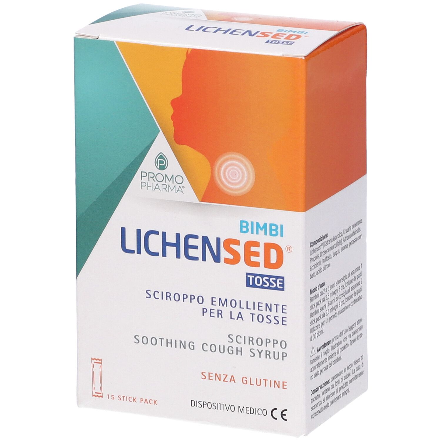PromoPharma® Lichensed® Sciroppo Bimbi Stick