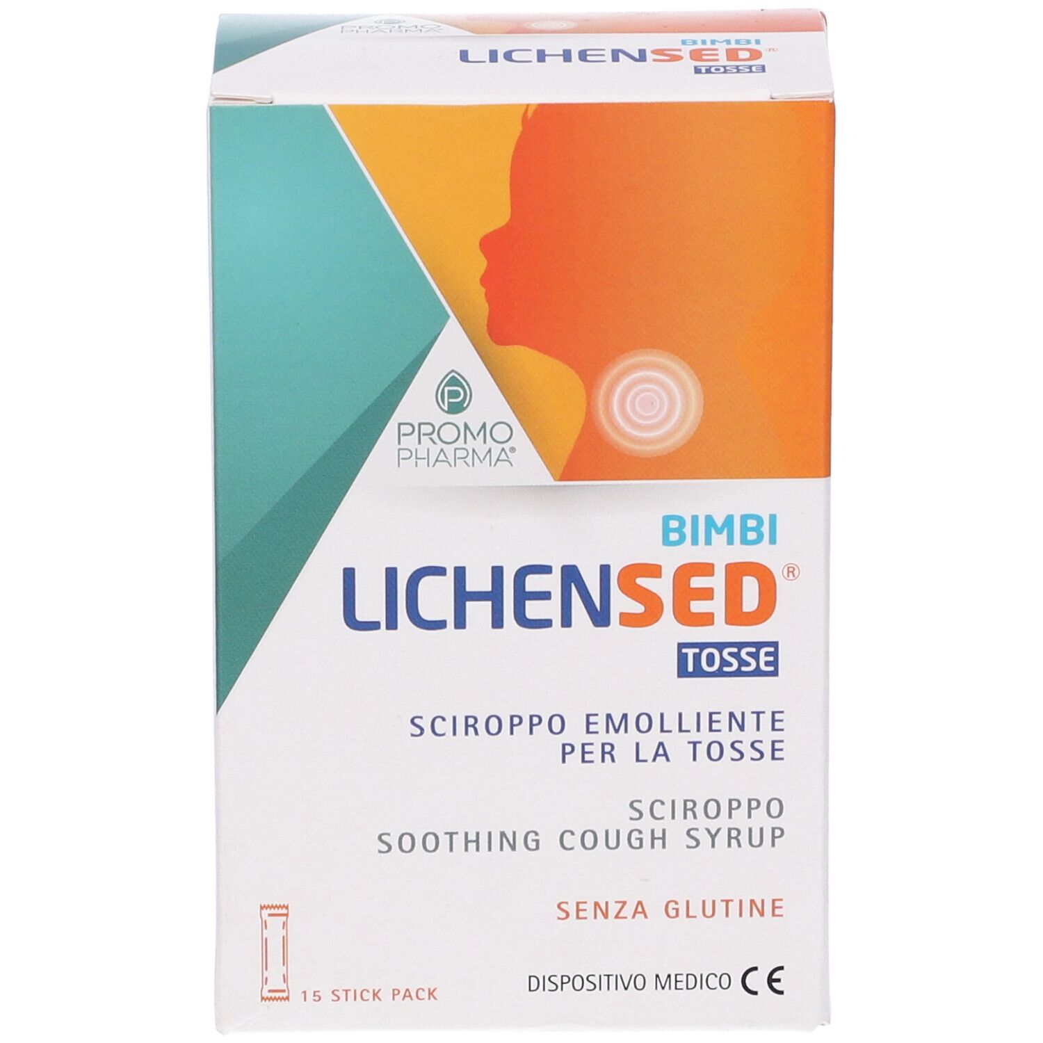 PromoPharma® Lichensed® Sciroppo Bimbi Stick