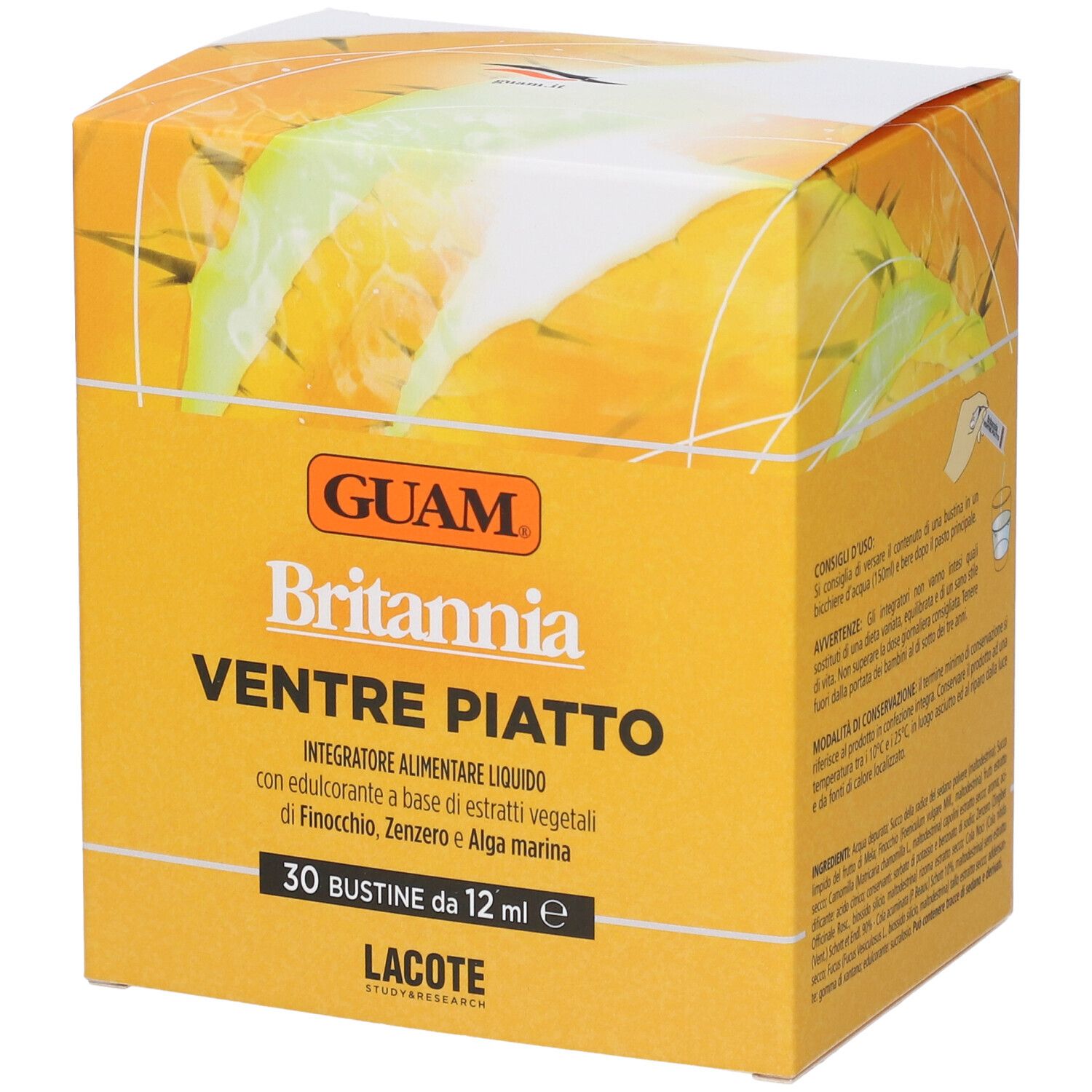 Guam Britannia Ventre Piatto Bustine - risparmia il 10% con il codice: Guam10