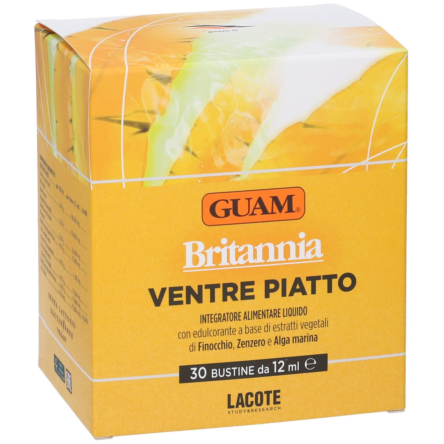 Guam Britannia Ventre Piatto Bustine - risparmia il 10% con il codice: Guam10