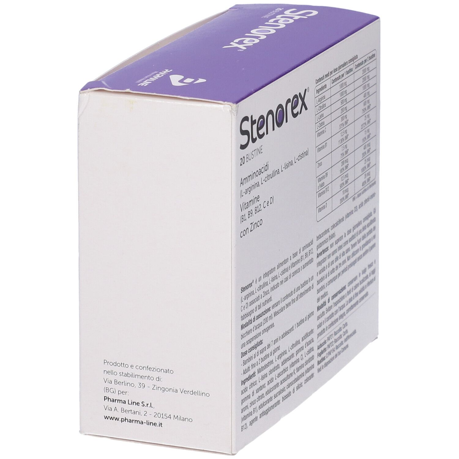 Stenorex 20 Bustine