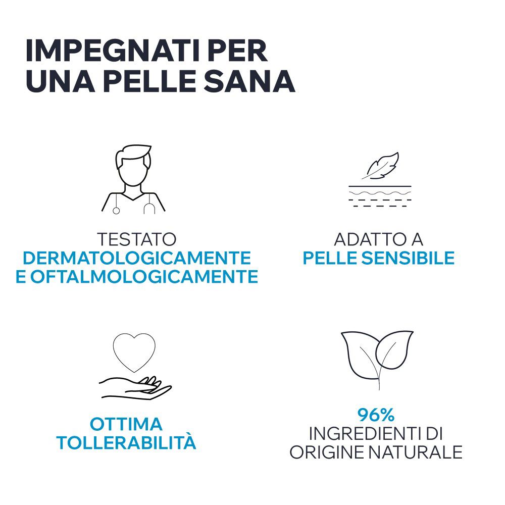 Uriage Acqua Micellare Termale: testato dermatologicamente e oftalmologicamente, per pelli sensibili.