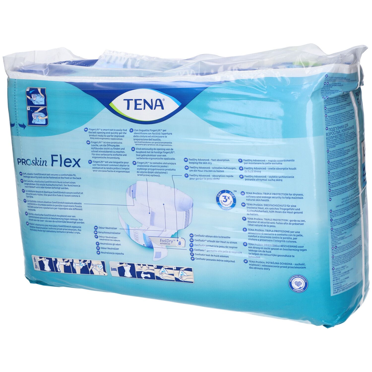 Tena Flex Plus Pannolone per Incontinenza Misura L