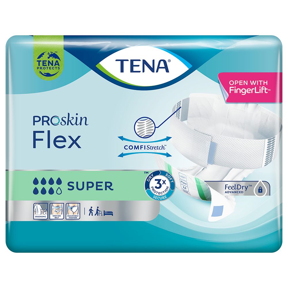 TENA Flex Super M, pannolino a cintura per incontinenza