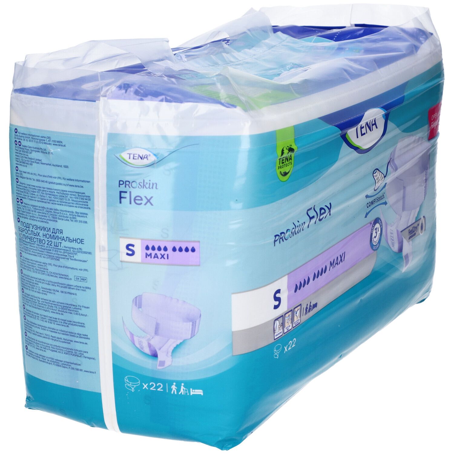 Pannolone Per Incontinenza Tena Flex Maxi Small 22 Pezzi