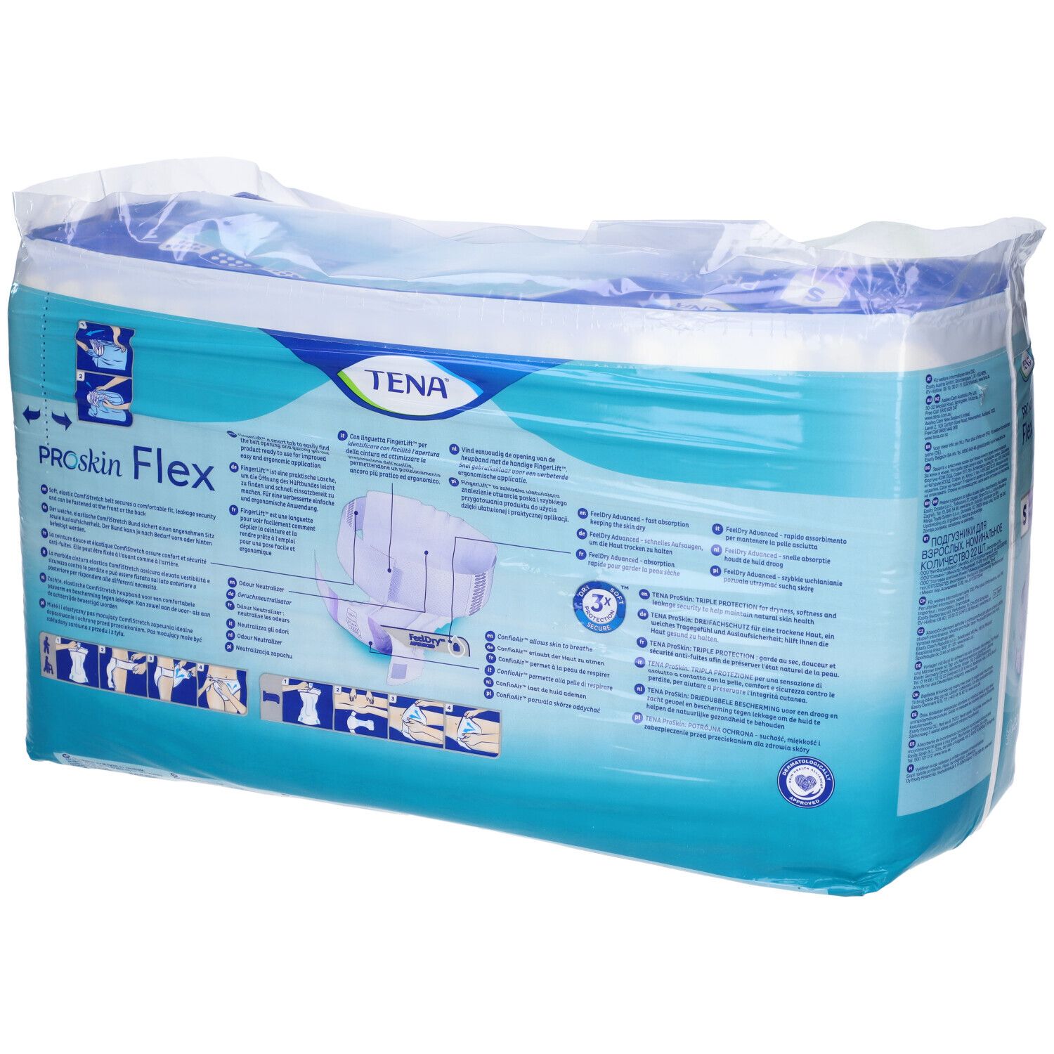 Pannolone Per Incontinenza Tena Flex Maxi Small 22 Pezzi