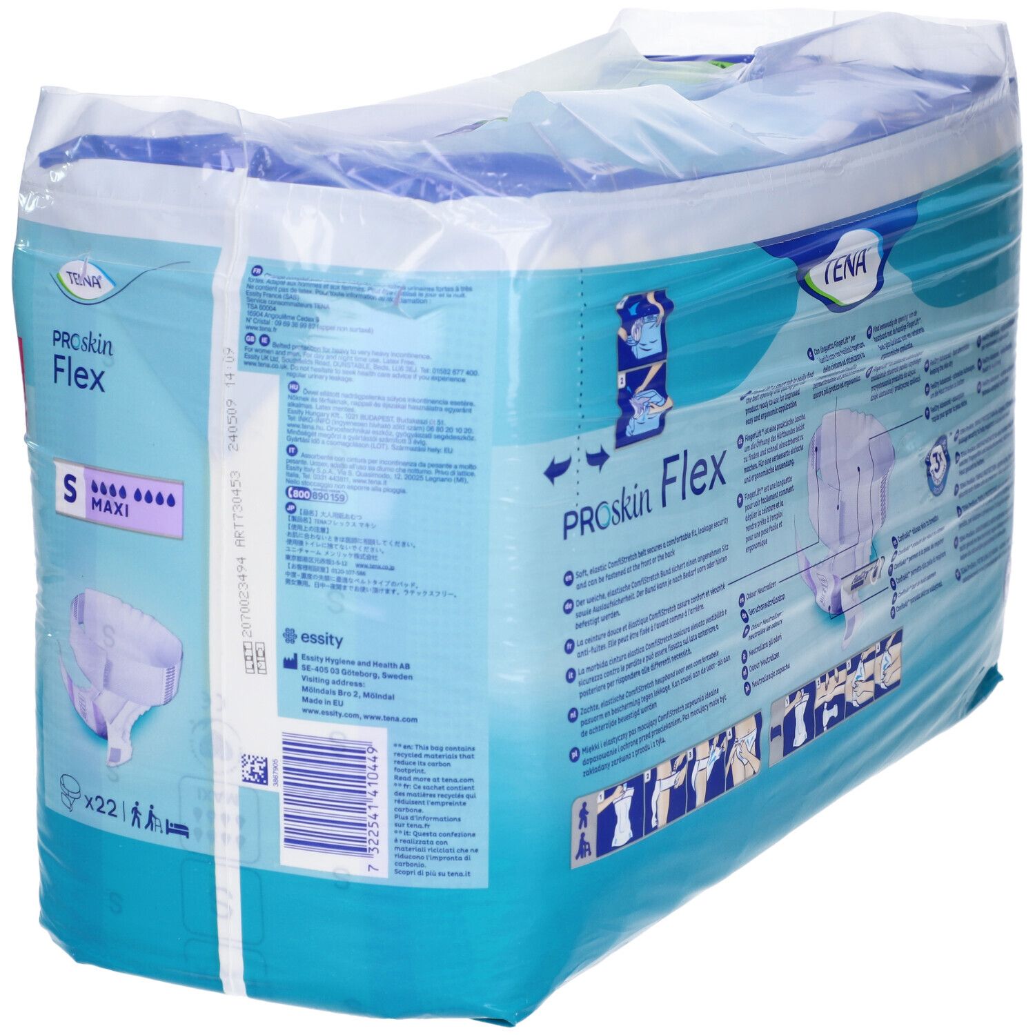 Pannolone Per Incontinenza Tena Flex Maxi Small 22 Pezzi