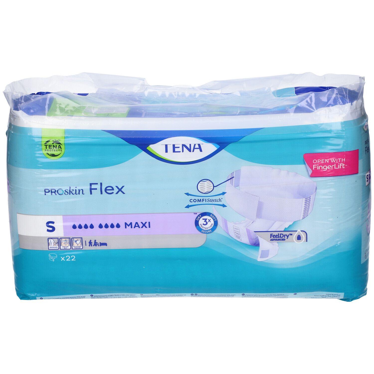 Pannolone Per Incontinenza Tena Flex Maxi Small 22 Pezzi