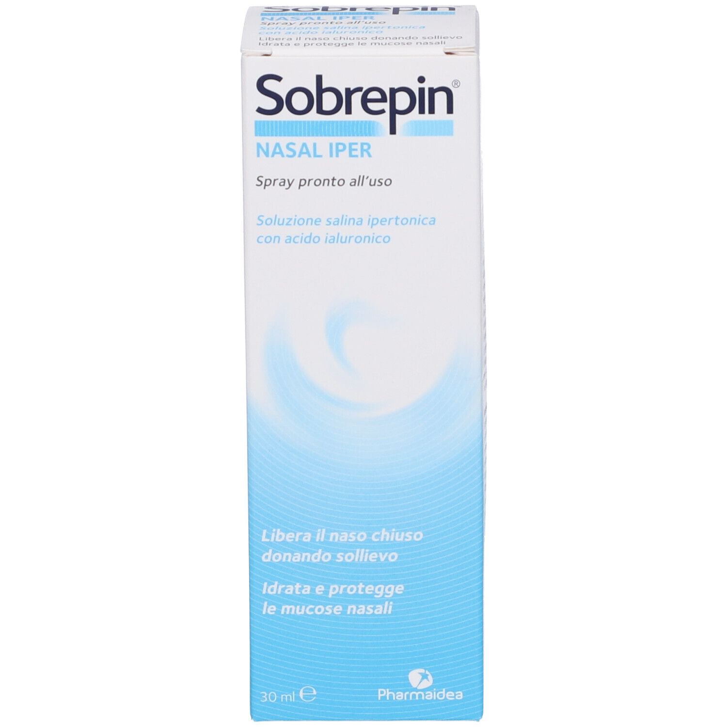 Sobrepin Nasal Iper Soluzione Ipertonica Spray Estratti Naturali 30 Ml
