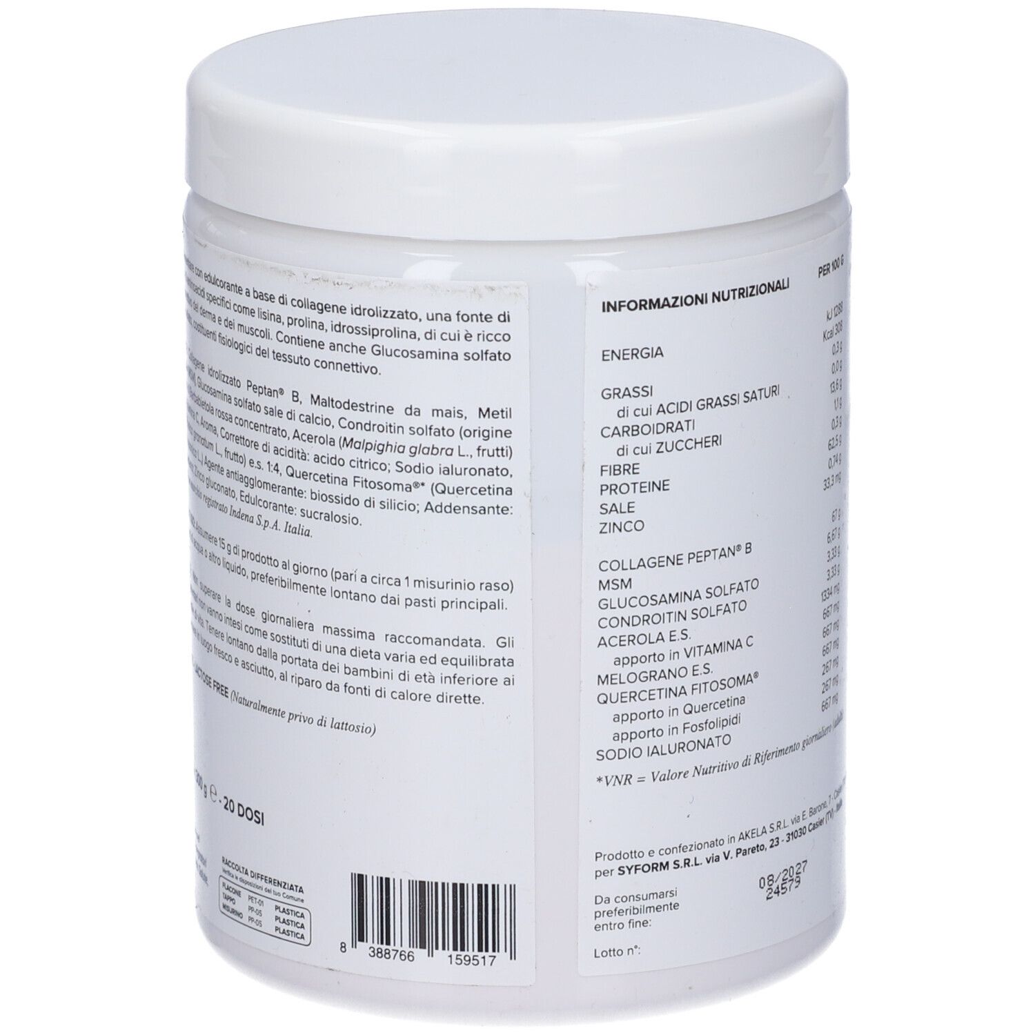 Matrix Repair Gusto Arancia 300 G