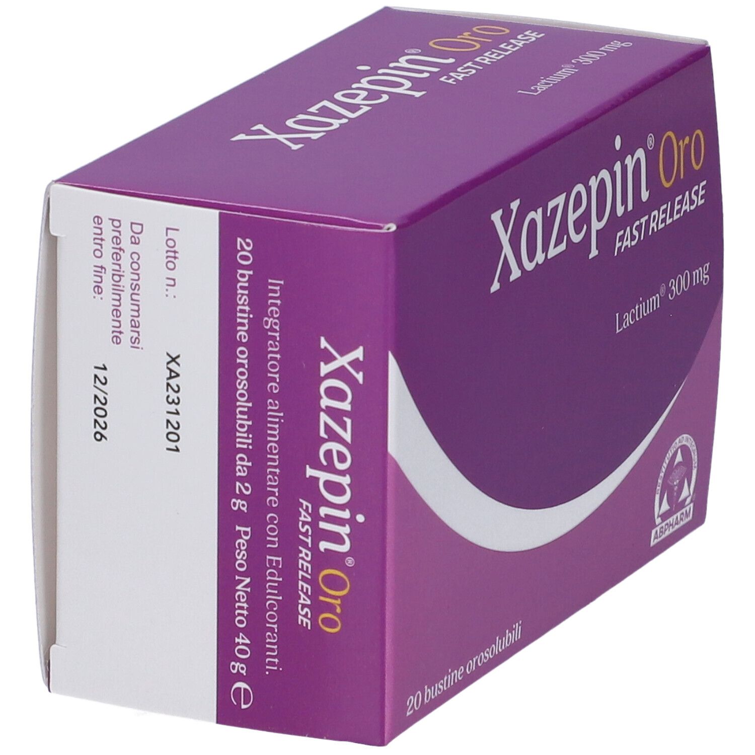 Xazepin Oro Fast Release 20 Bustine
