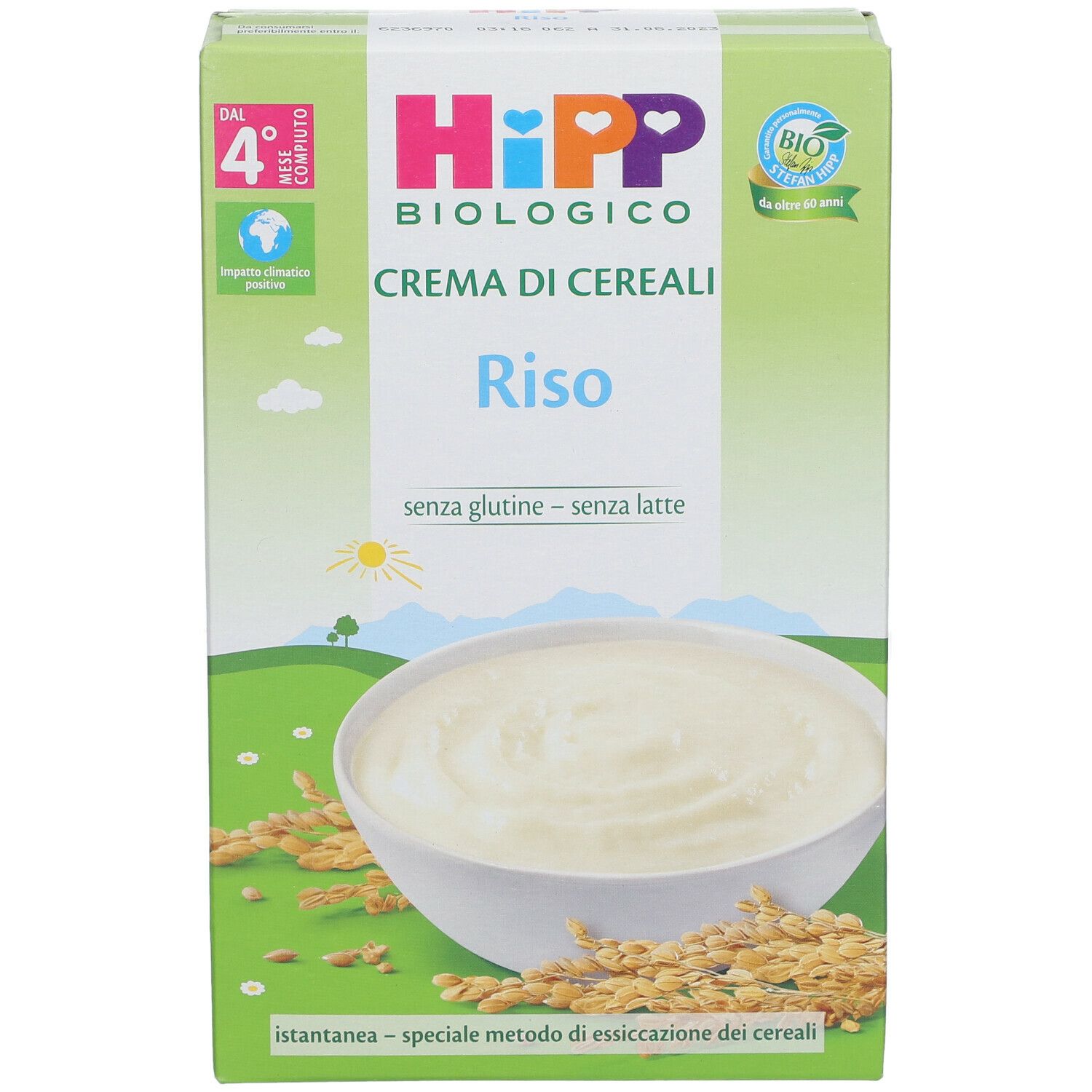 HiPP Biologico Crema di Cereali Riso