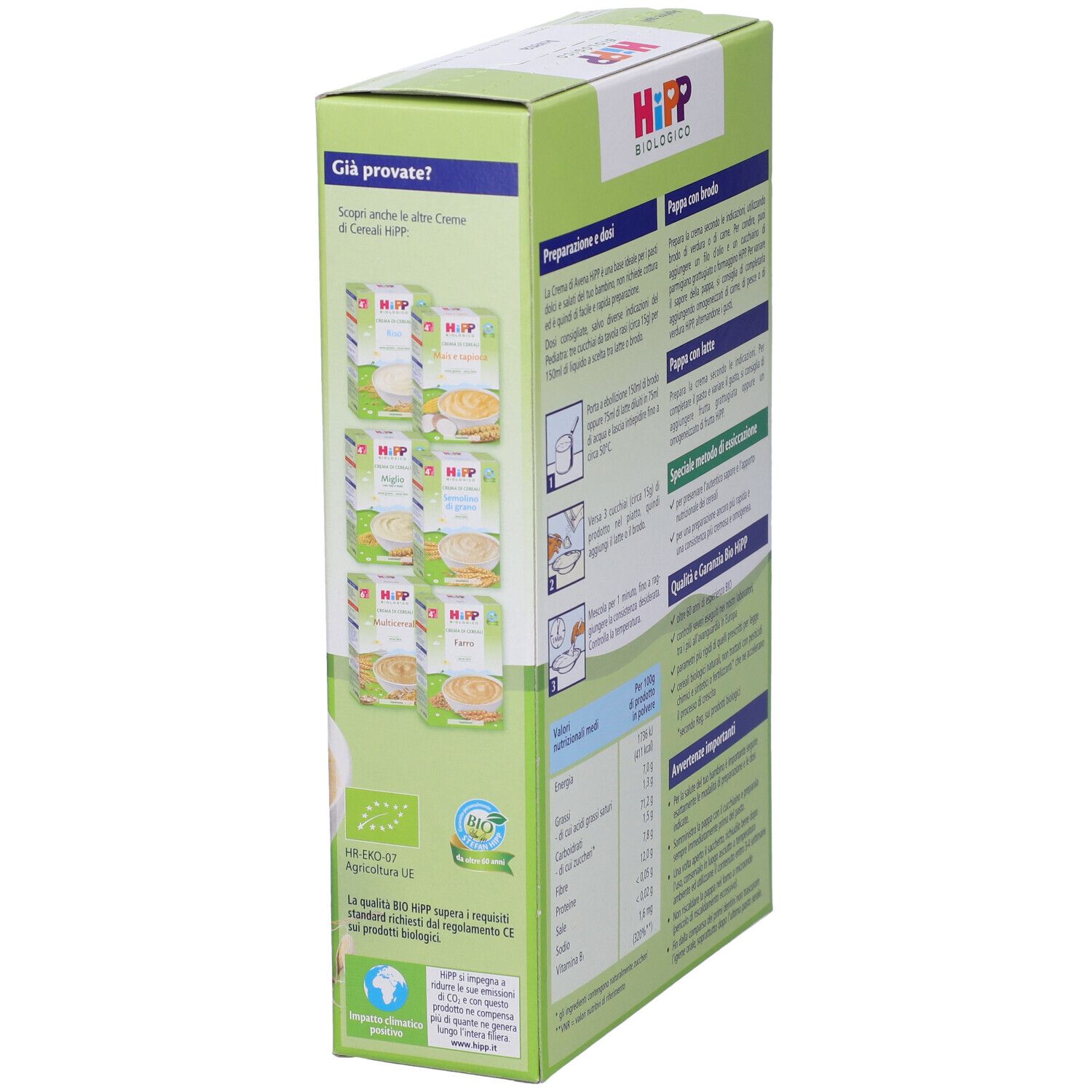 Hipp Bio Crema Cereali Avena