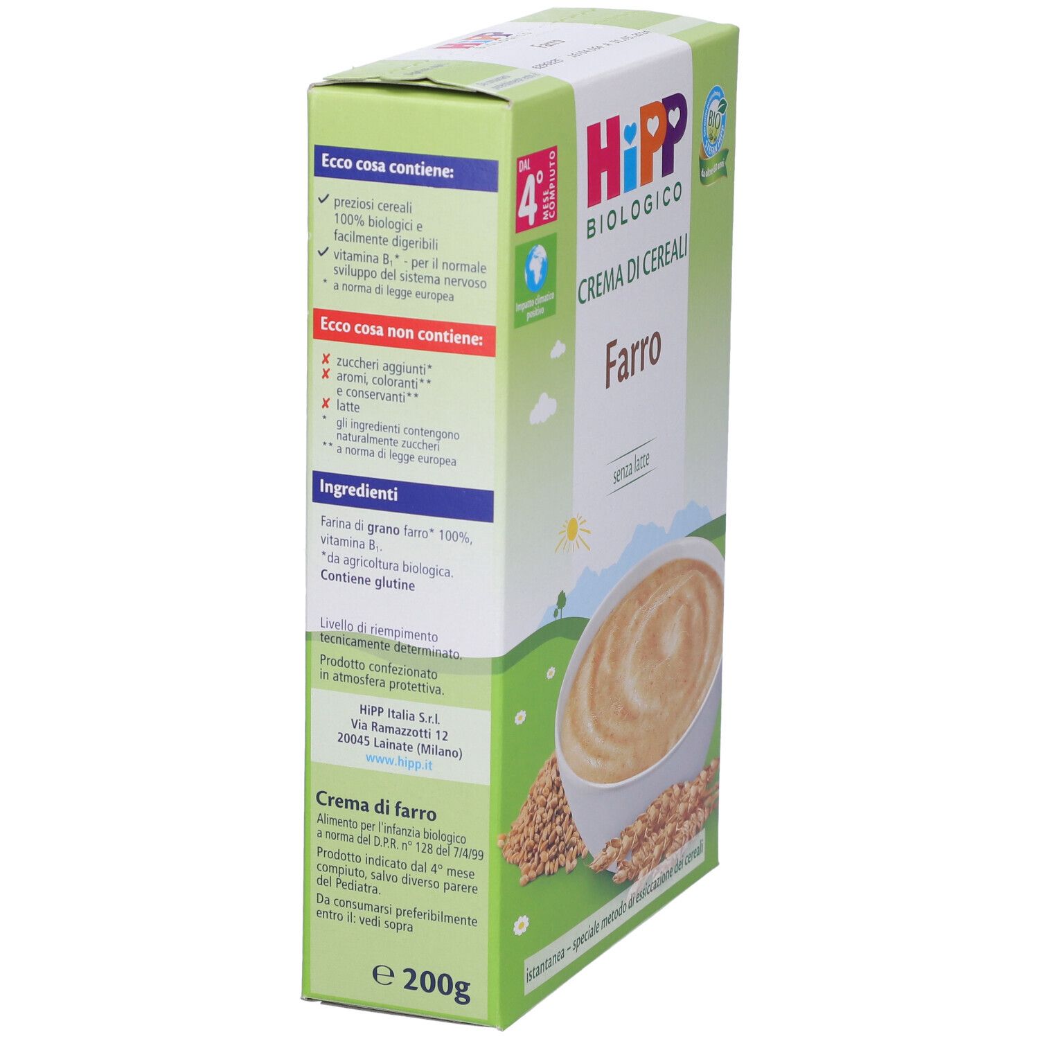 Hipp Bio Crema Cereali Farro