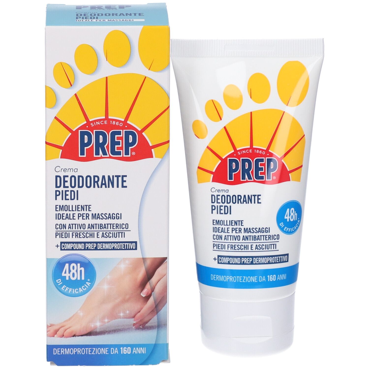 Prep Crema Deodorante Piedi