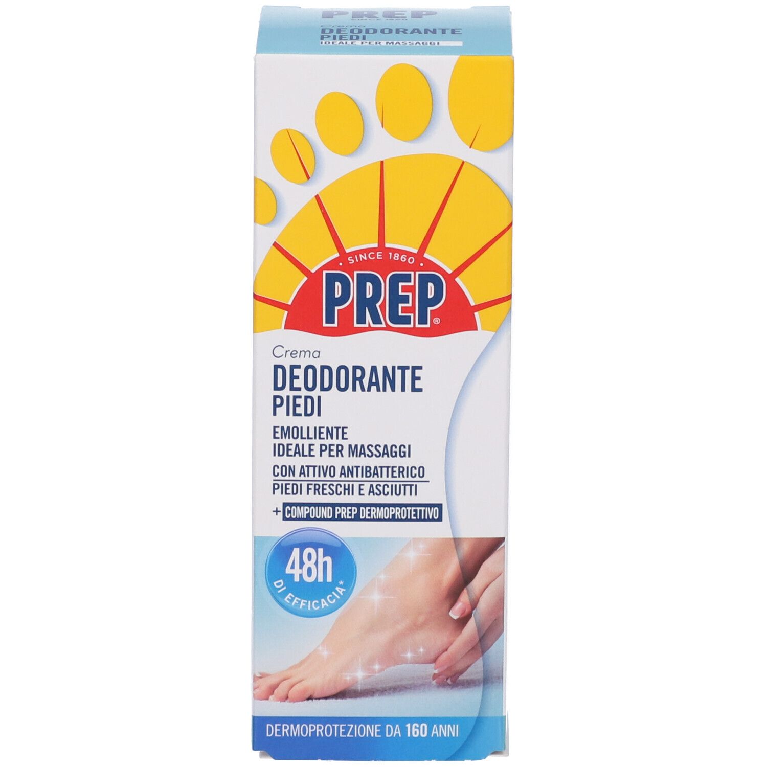Prep Crema Deodorante Piedi