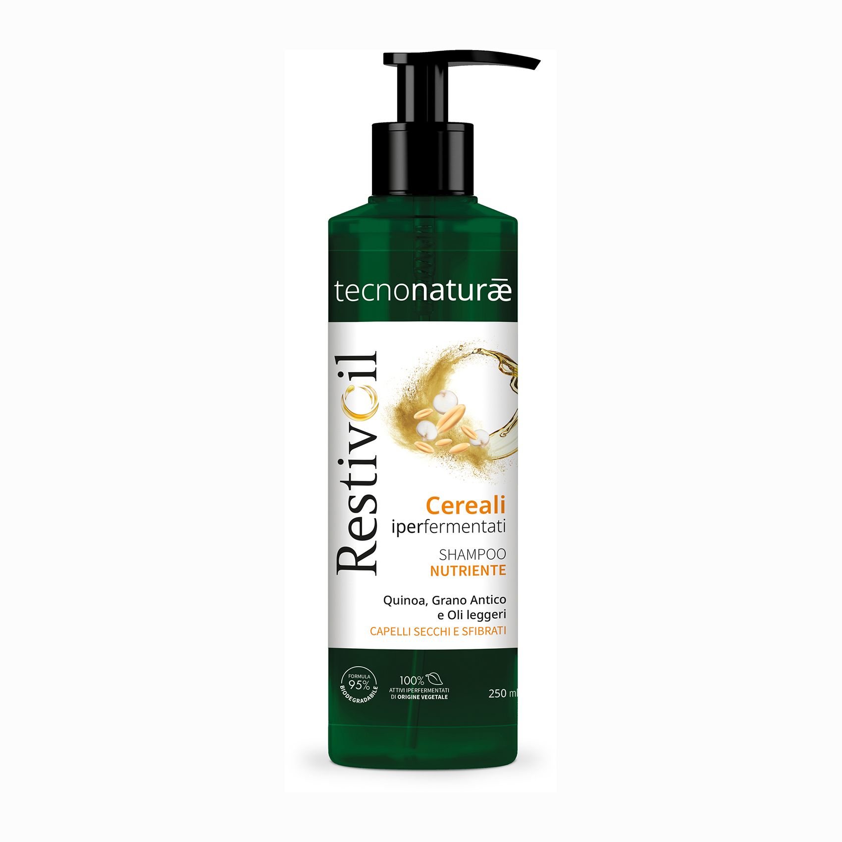 Restivoil Tecnonaturae Shampoo Nutriente Cereali Iperfermentati