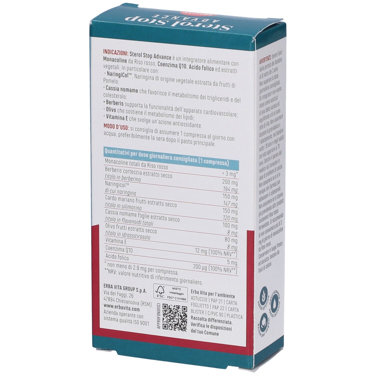 Sterol Stop Advance 30 Compresse