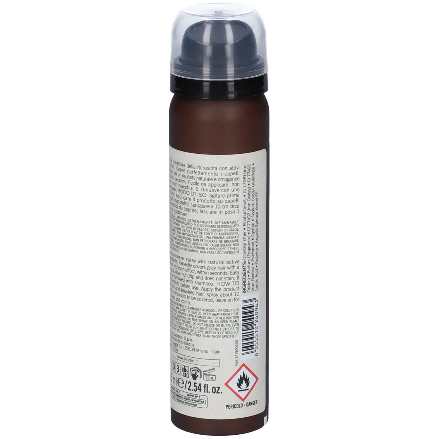 BIO-COLORIST Spray Ritocco Castano Scuro