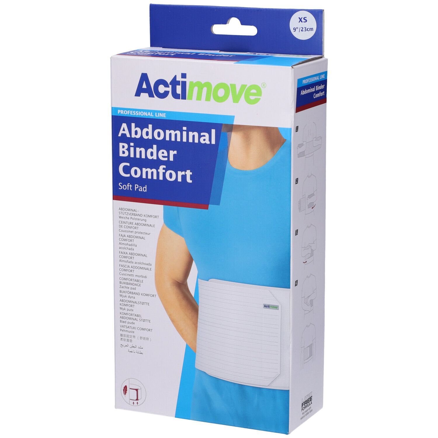 Cinto Erniario Actimove Abdominal 9/23 Taglia Xs