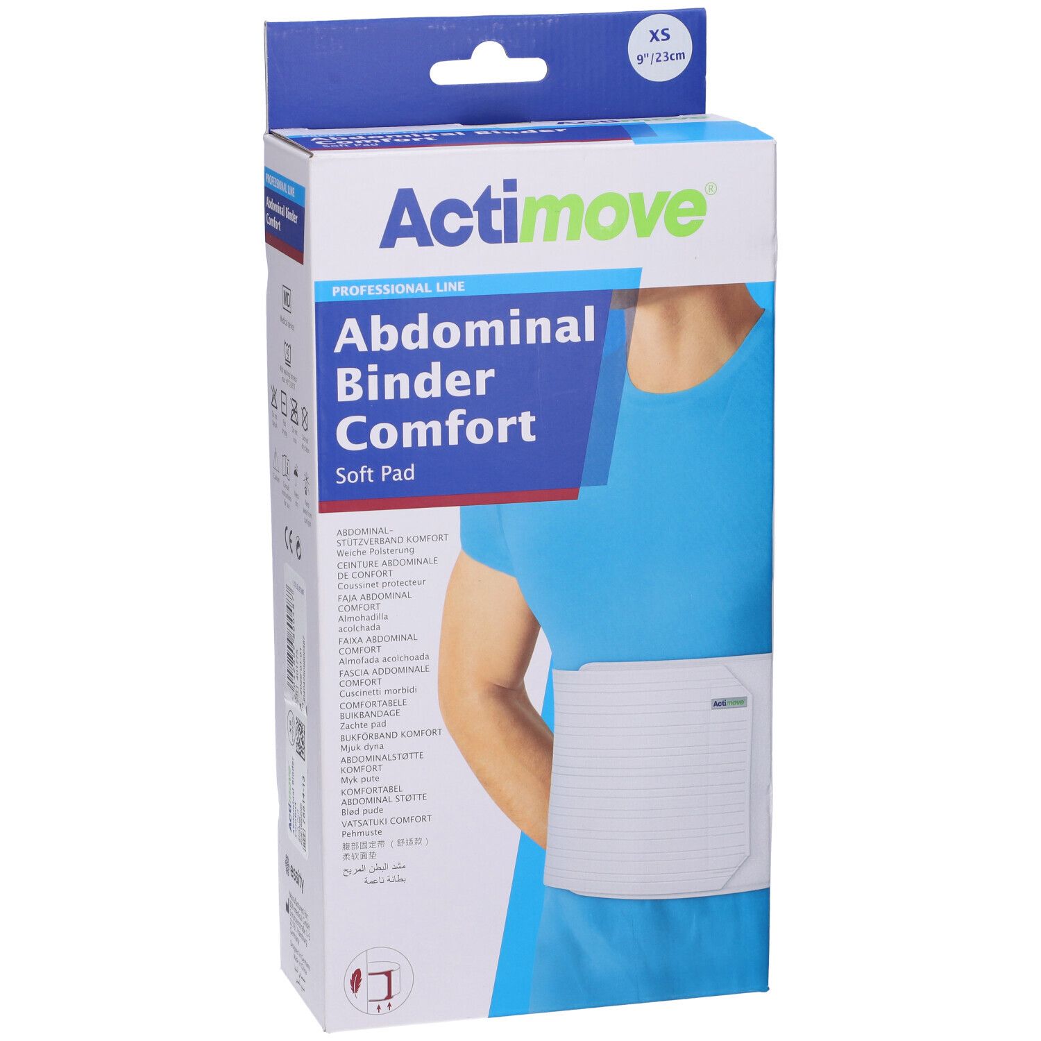 Cinto Erniario Actimove Abdominal 9/23 Taglia Xs