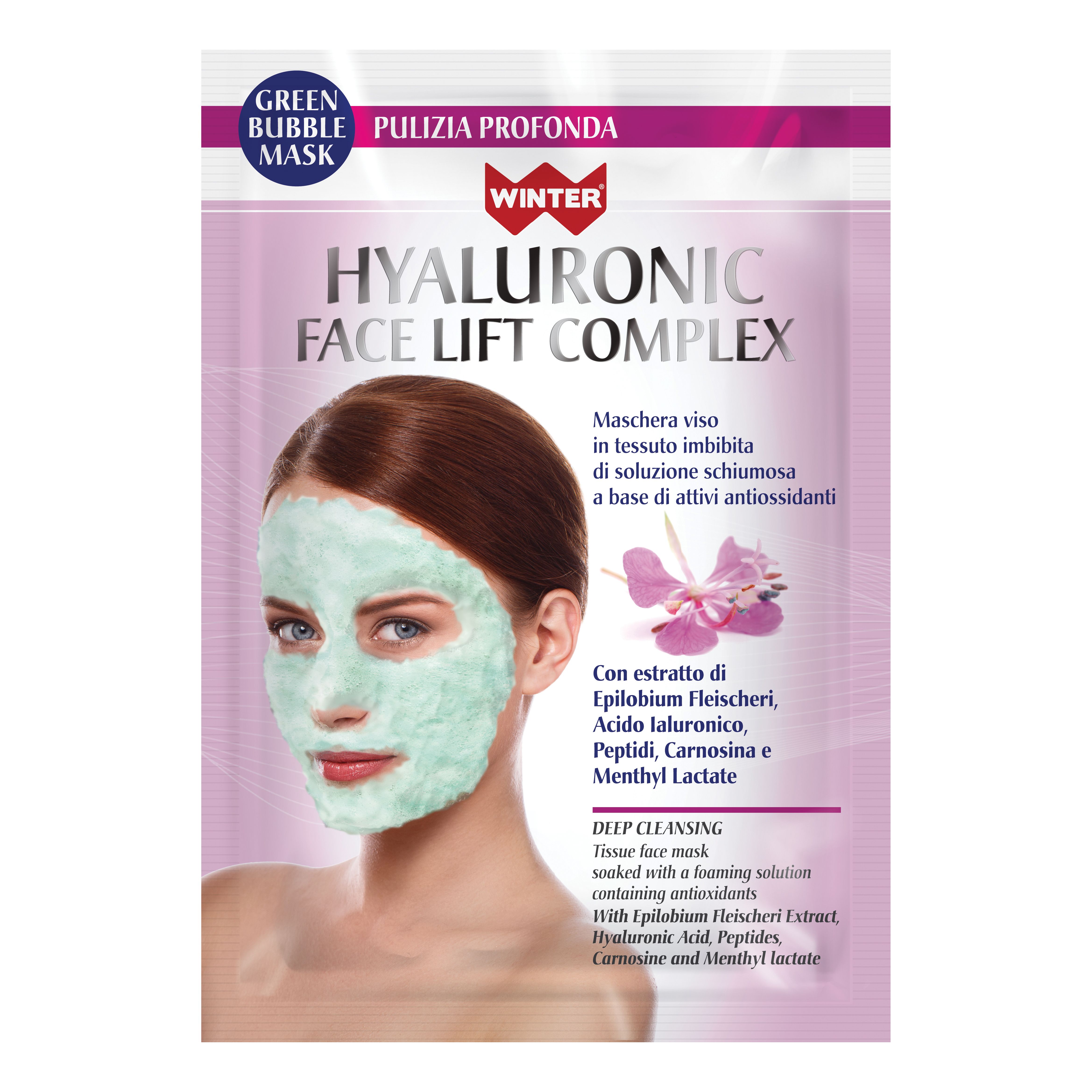 Hyaluronic Face Lift Maschera Collo Decollete 30 Ml
