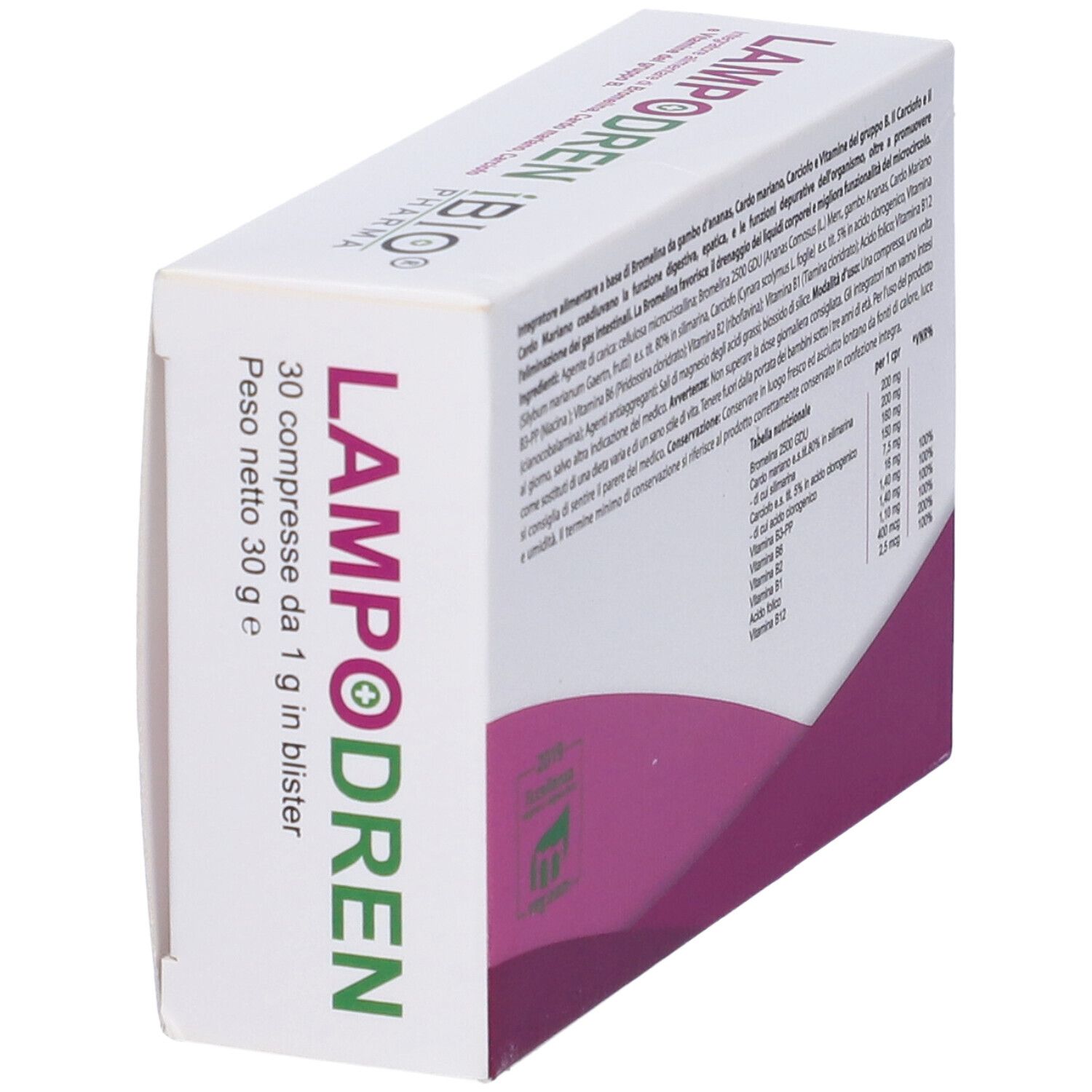 Lampodren 30 Compresse