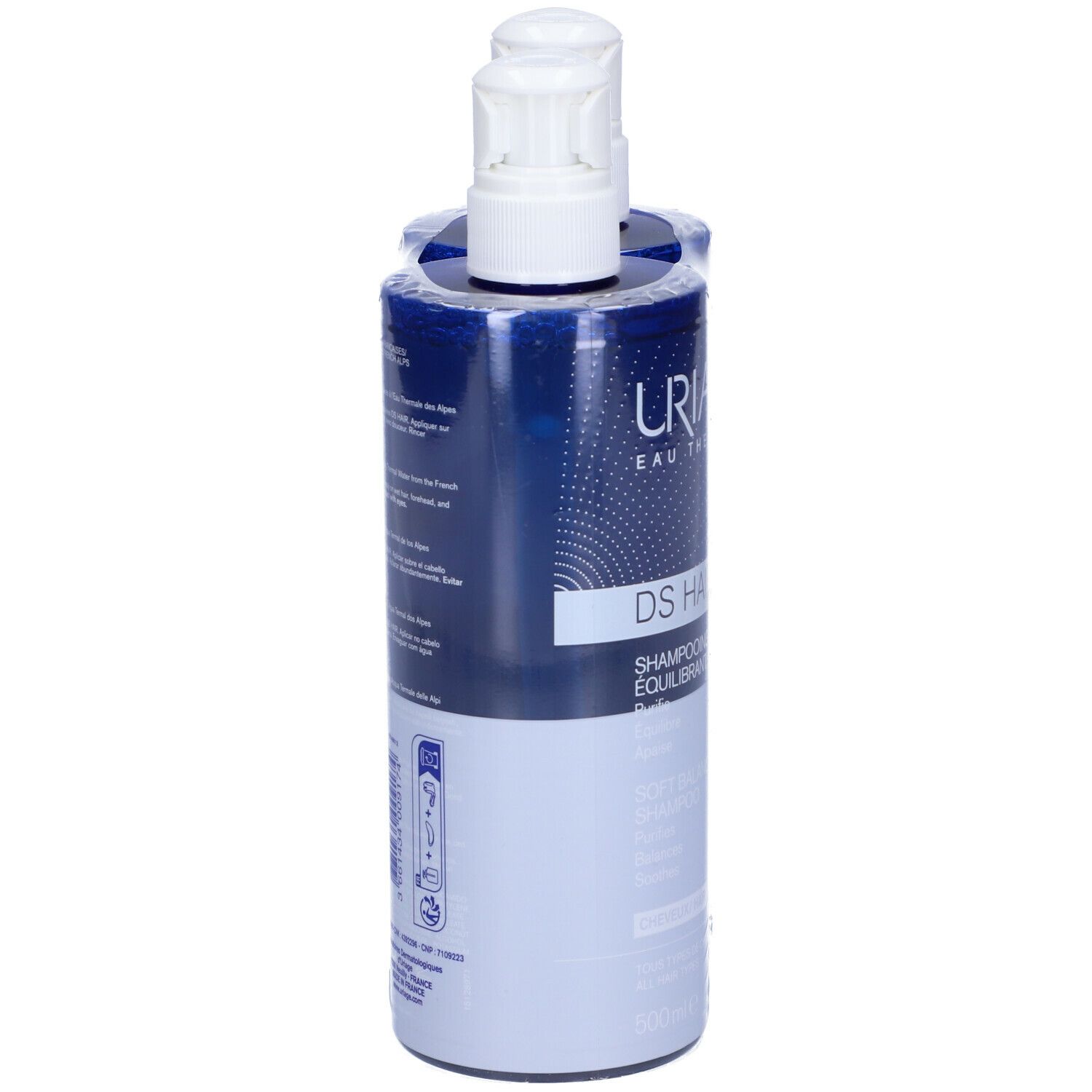 Uriage Ds Hair Shampoo set da 2